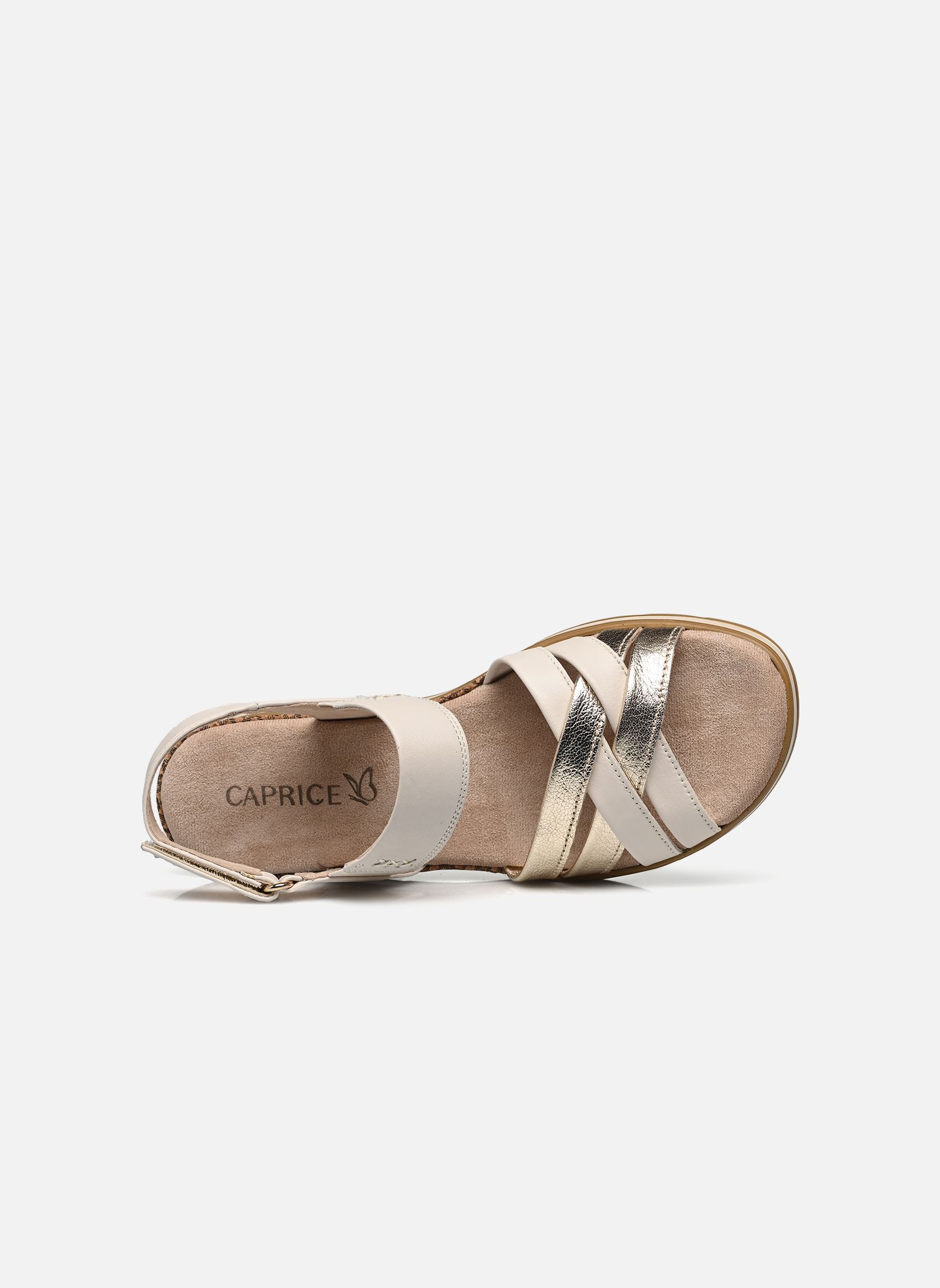 Sandales compensées et plateformes 28752-42 femme blanc Caprice Sandales compensées et plateformes 28752-42 femme blanc OFFWHITE COMB