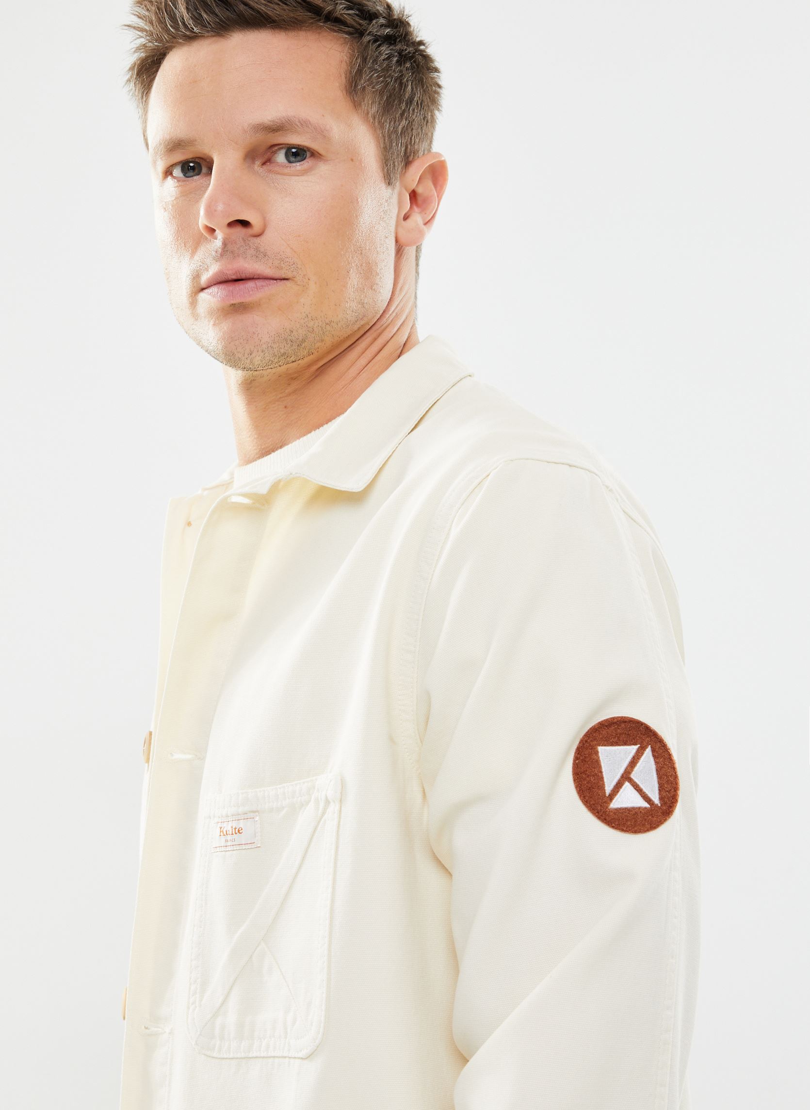 Jassen Bleu De Travail heren wit Kulte Jassen Bleu De Travail heren wit Off white