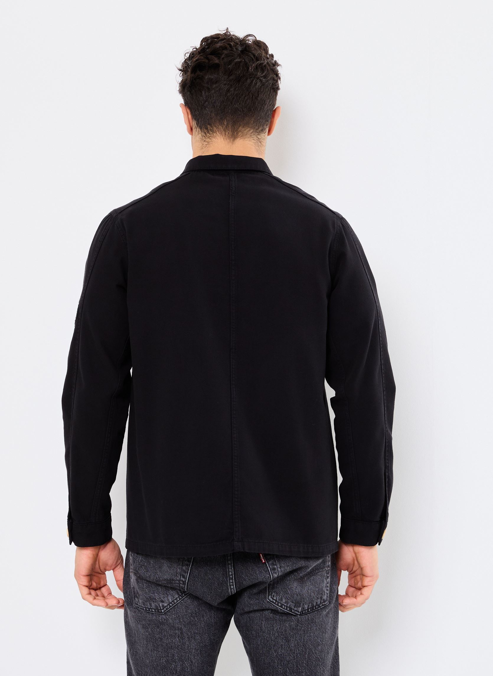Vestes Bleu De Travail homme noir Kulte Vestes Bleu De Travail homme noir NOIR