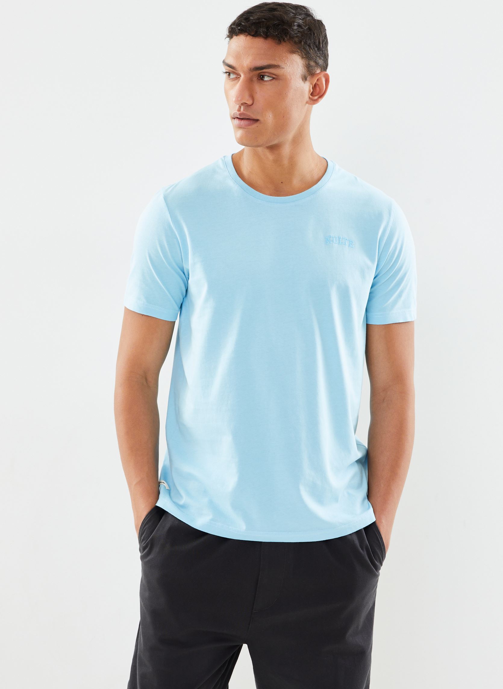 Tee-shirts manches courtes Ts Athletic Tone homme bleu Kulte Tee-shirts manches courtes Ts Athletic Tone homme bleu BLUE