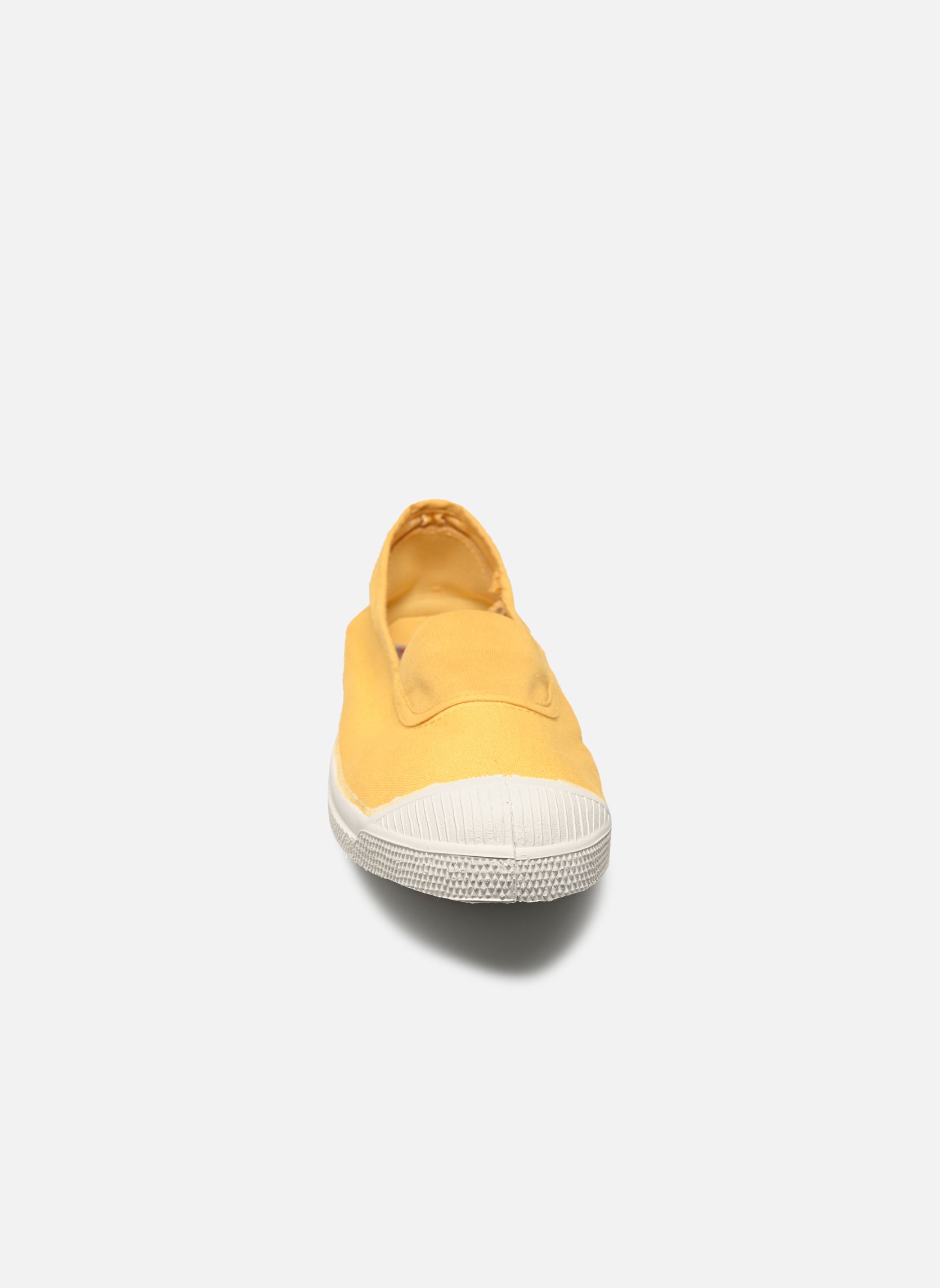 Leinen-Sneaker ELASTIQUES damen gelb Bensimon Leinen-Sneaker ELASTIQUES damen gelb SAFRAN