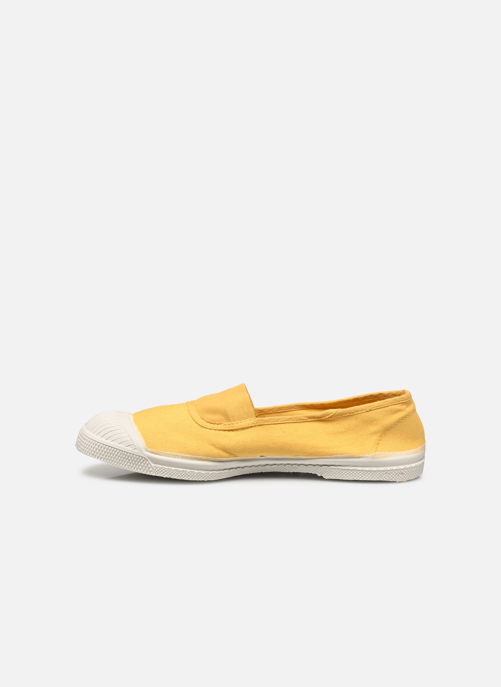 Leinen-Sneaker ELASTIQUES damen gelb Bensimon Leinen-Sneaker ELASTIQUES damen gelb SAFRAN