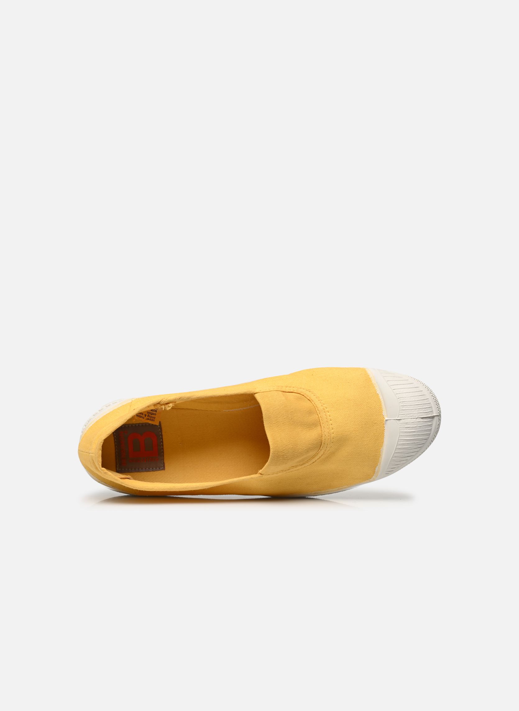 Leinen-Sneaker ELASTIQUES damen gelb Bensimon Leinen-Sneaker ELASTIQUES damen gelb SAFRAN