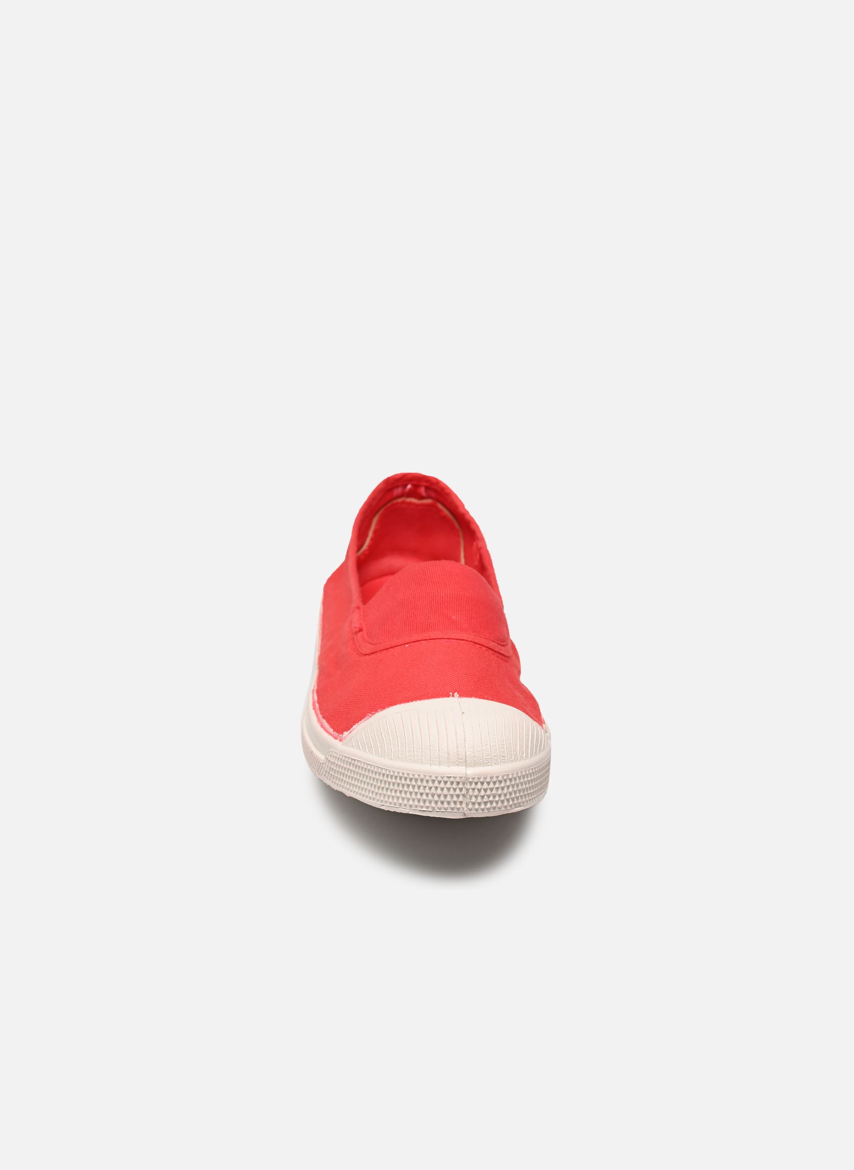 Leinen-Sneaker ELASTIQUES damen rot Bensimon Leinen-Sneaker ELASTIQUES damen rot PASSION