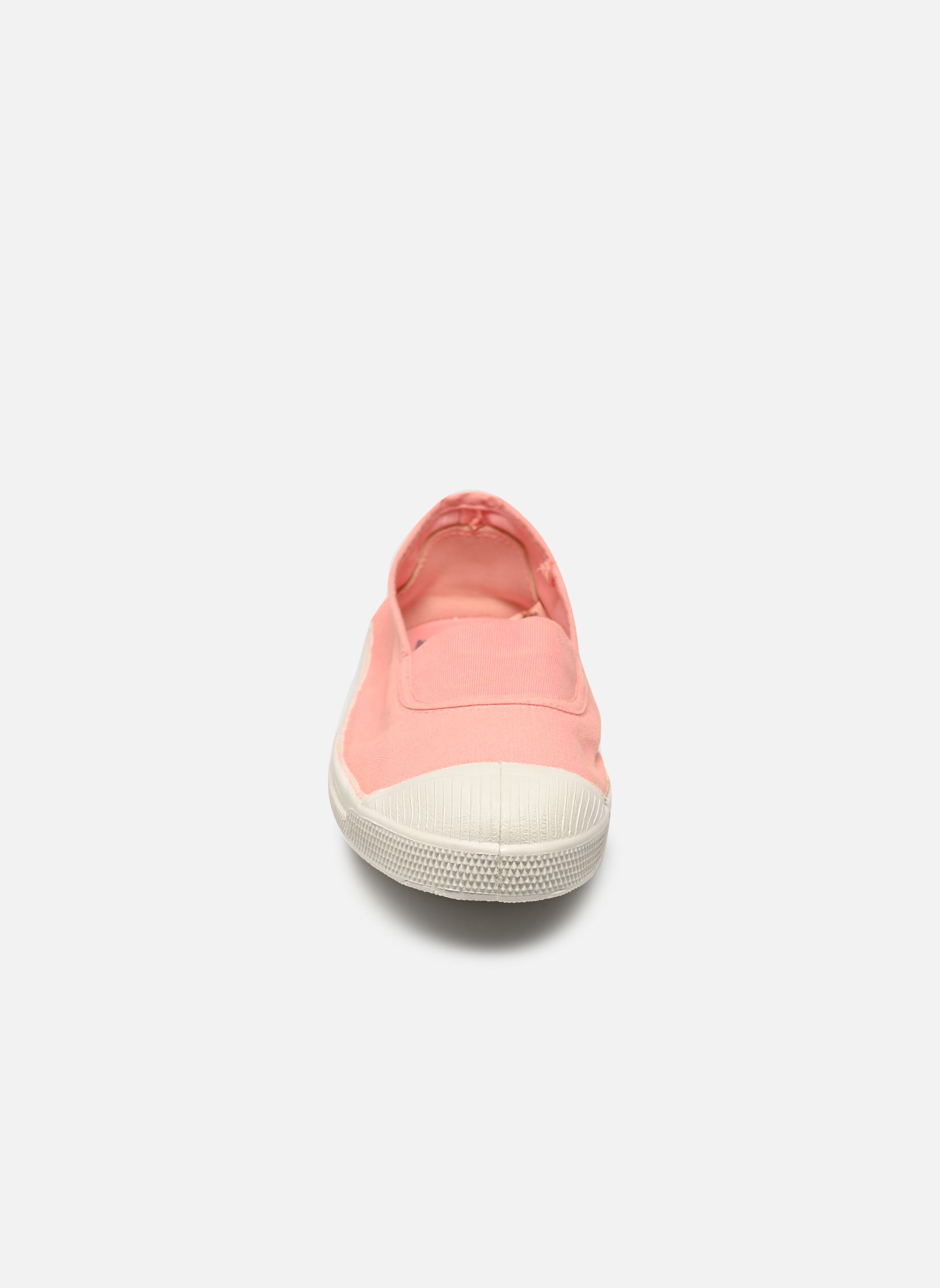 Baskets toile ELASTIQUES femme rose Bensimon Baskets toile ELASTIQUES femme rose ROSE TENDRE