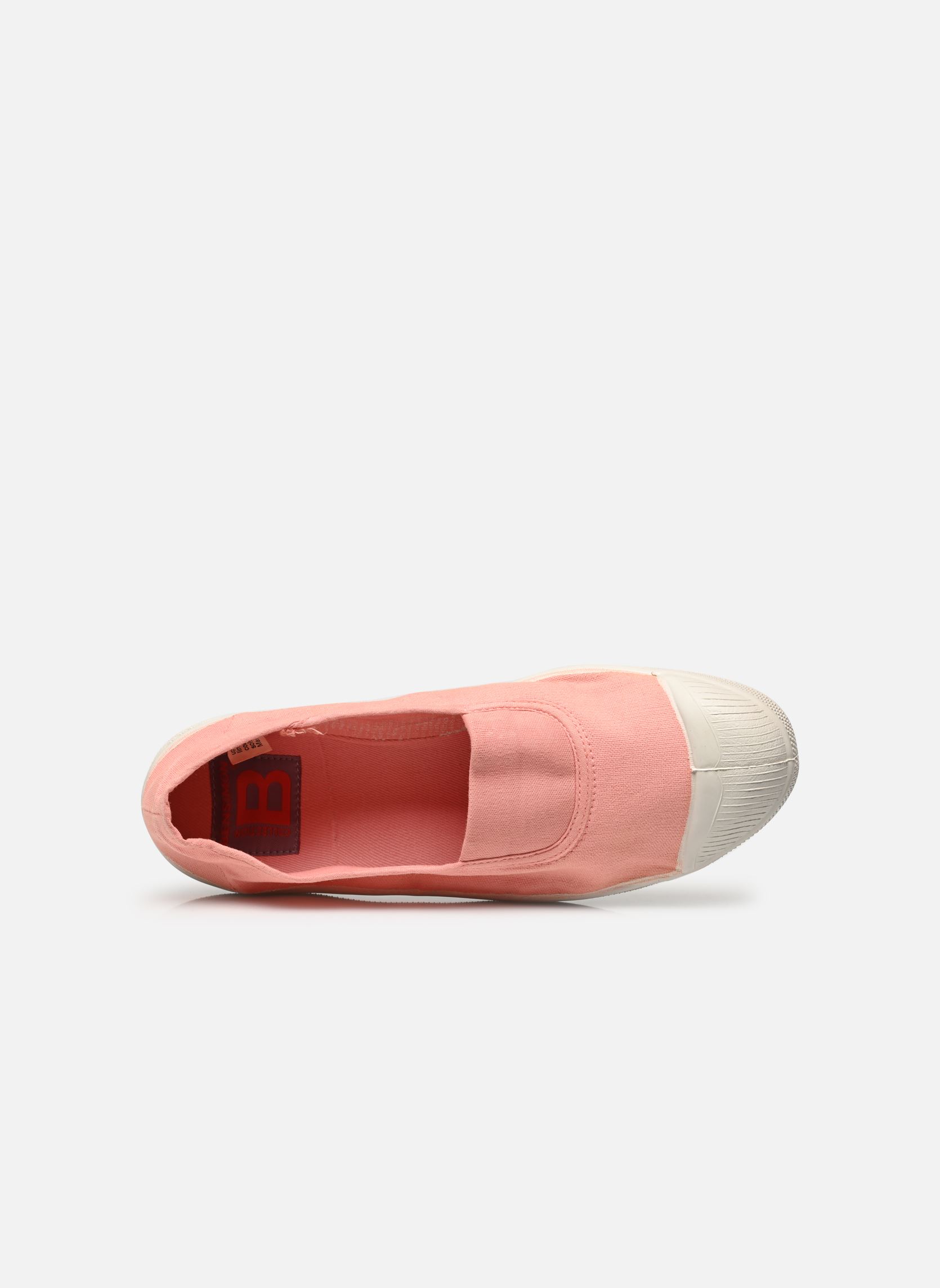Baskets toile ELASTIQUES femme rose Bensimon Baskets toile ELASTIQUES femme rose ROSE TENDRE