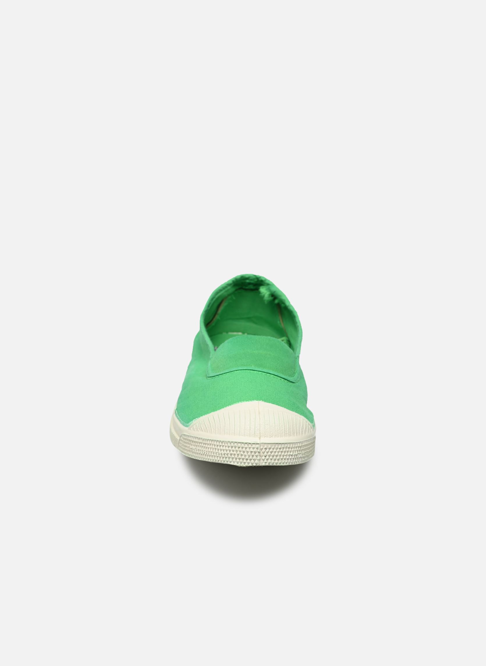 Leinen-Sneaker ELASTIQUES damen grün Bensimon Leinen-Sneaker ELASTIQUES damen grün PRAIRIE