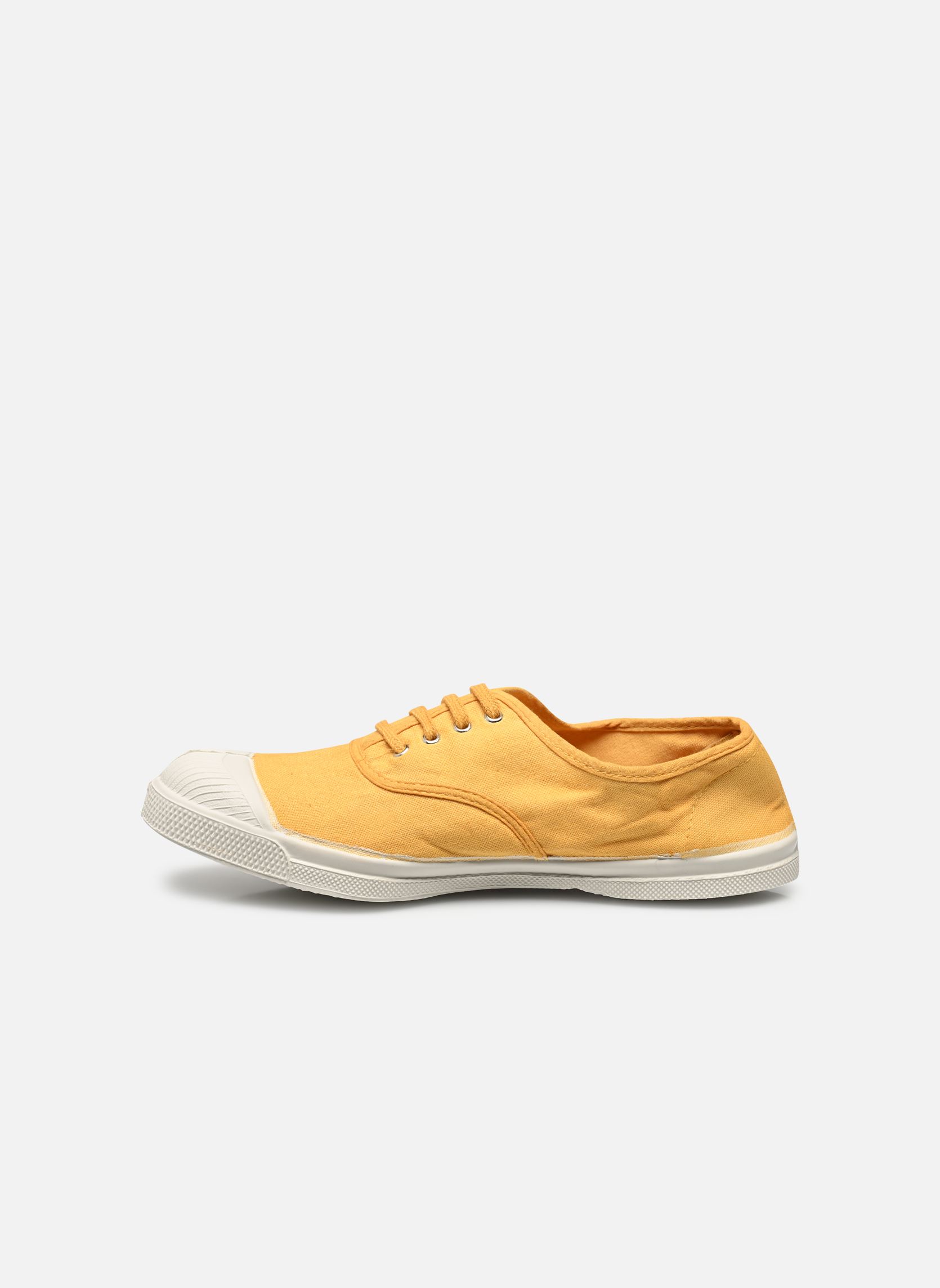 Leinen-Sneaker LACETS damen gelb Bensimon Leinen-Sneaker LACETS damen gelb SAFRAN