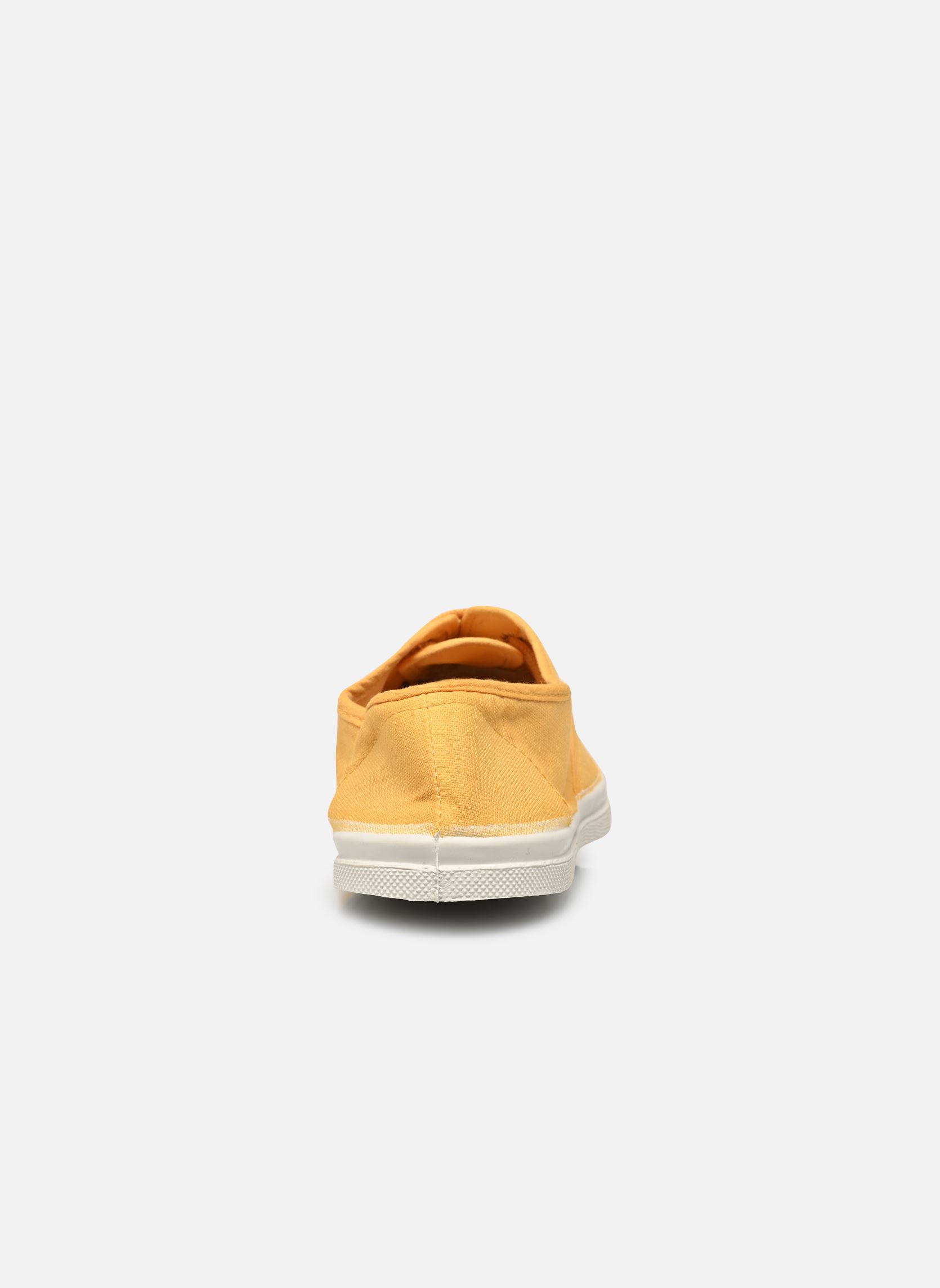 Leinen-Sneaker LACETS damen gelb Bensimon Leinen-Sneaker LACETS damen gelb SAFRAN