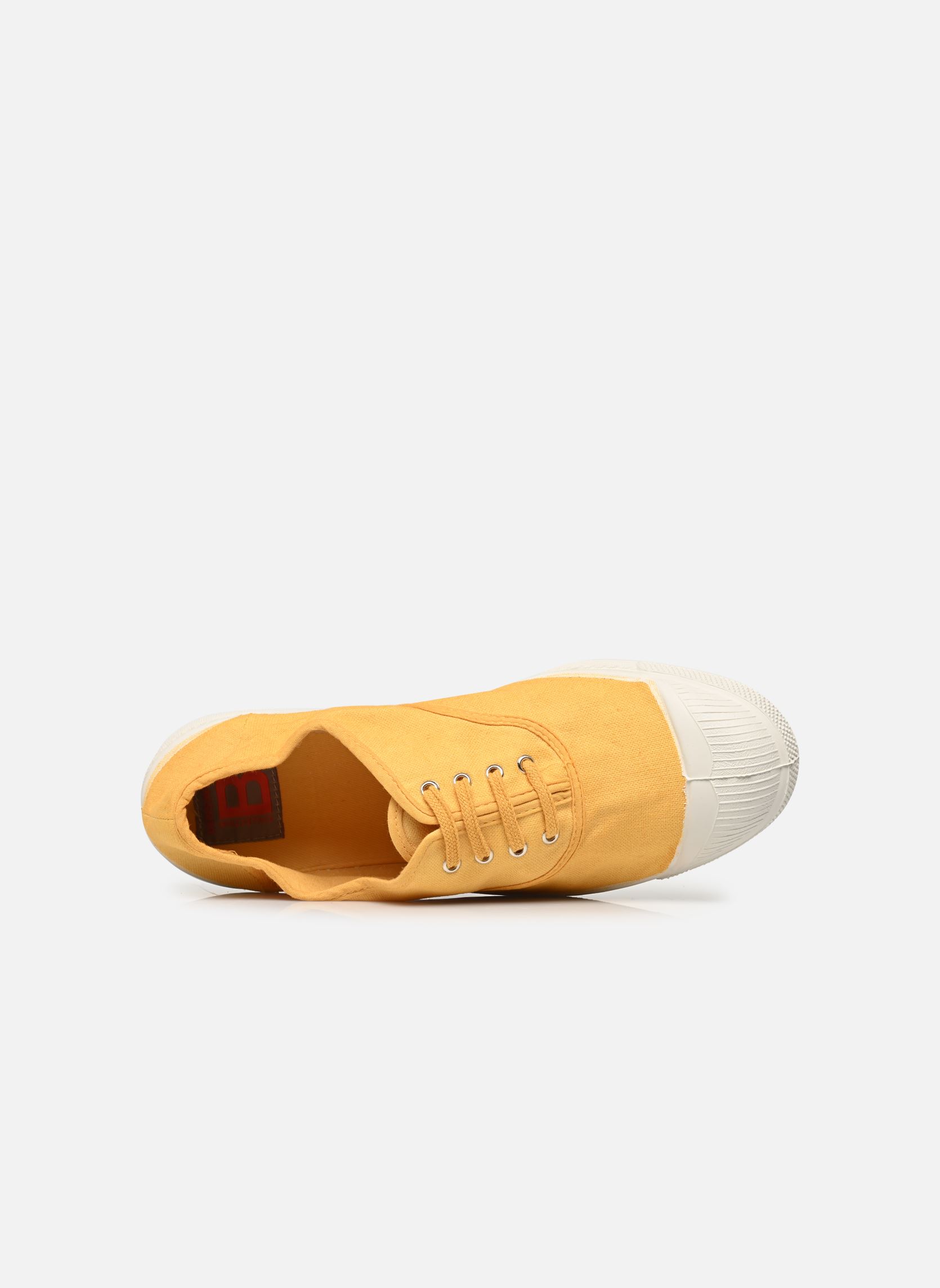 Leinen-Sneaker LACETS damen gelb Bensimon Leinen-Sneaker LACETS damen gelb SAFRAN