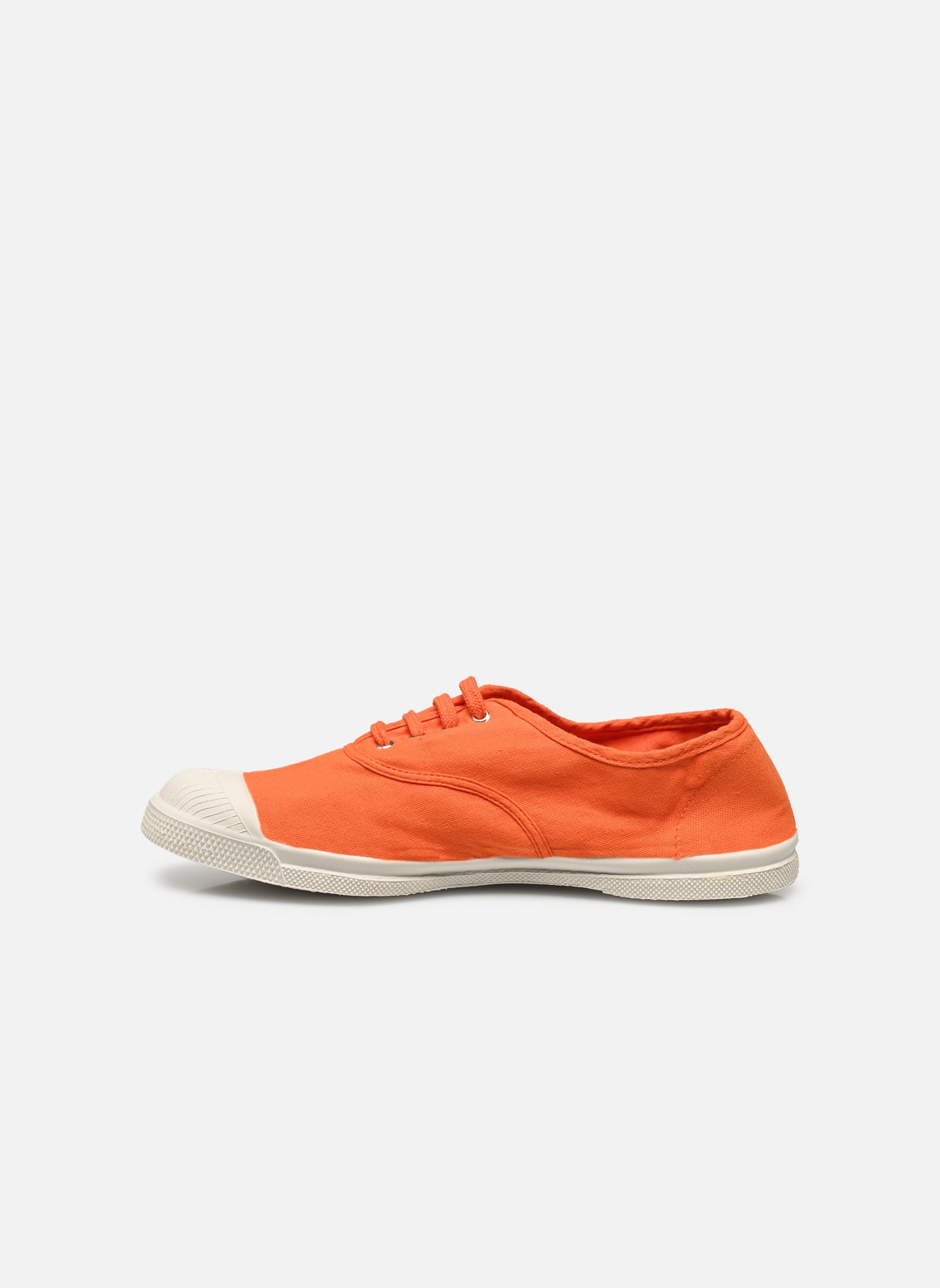 Leinen-Sneaker LACETS damen orange Bensimon Leinen-Sneaker LACETS damen orange CLEMENTINE
