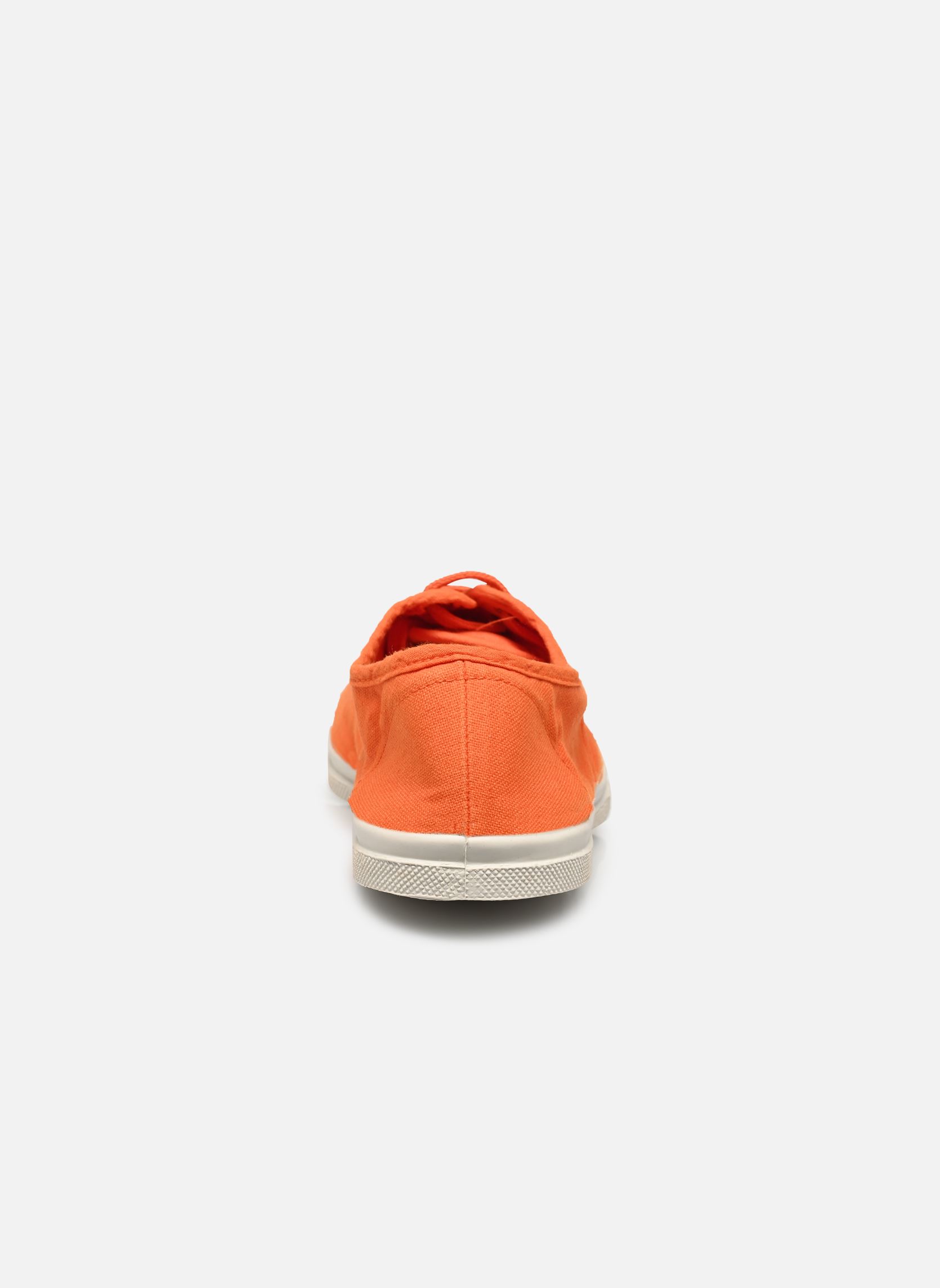 Leinen-Sneaker LACETS damen orange Bensimon Leinen-Sneaker LACETS damen orange CLEMENTINE