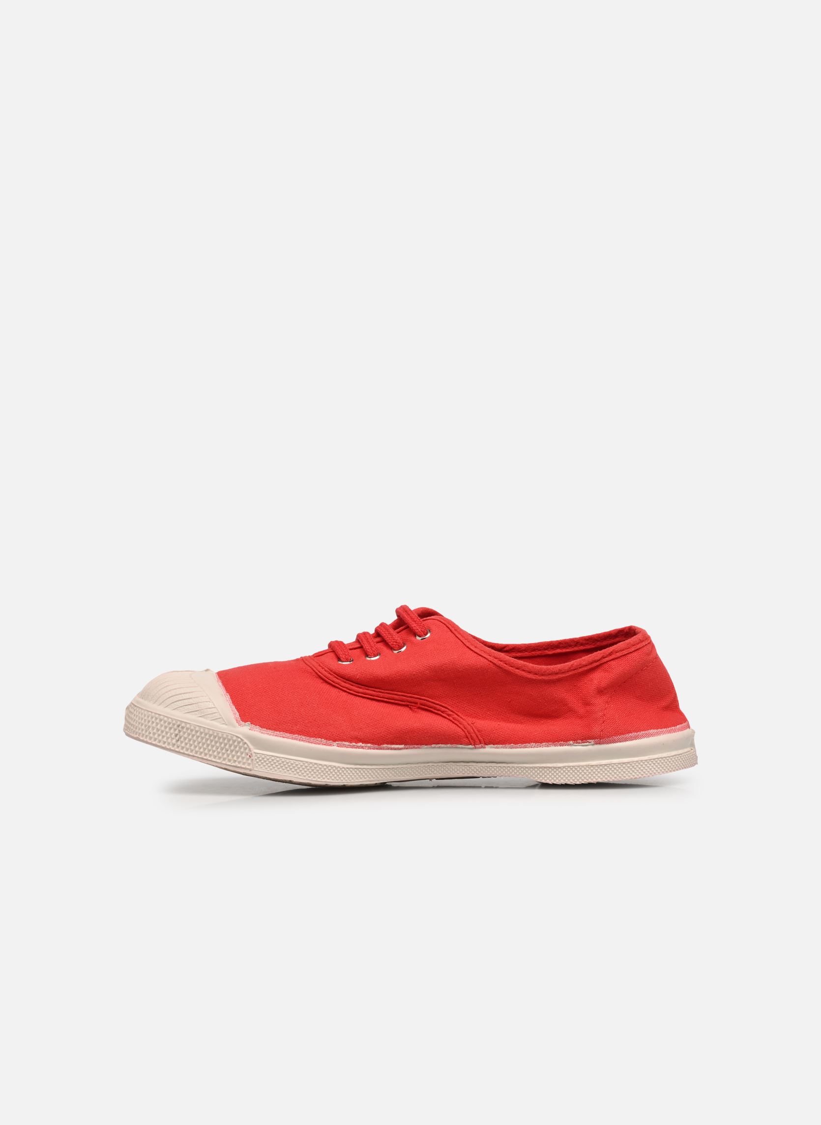 Leinen-Sneaker LACETS damen rot Bensimon Leinen-Sneaker LACETS damen rot Passion