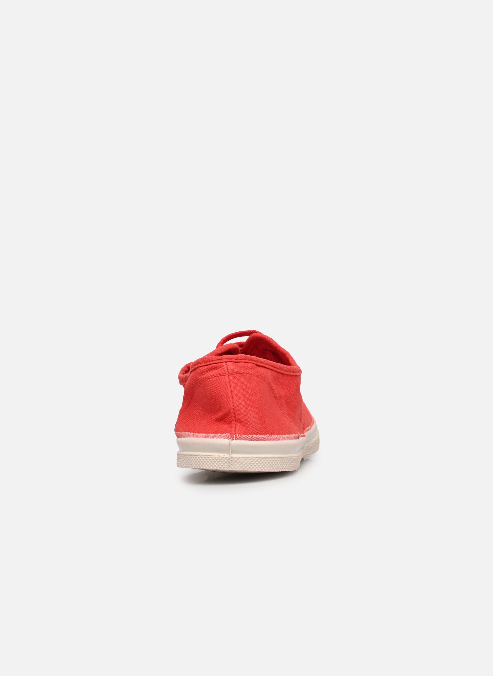 Leinen-Sneaker LACETS damen rot Bensimon Leinen-Sneaker LACETS damen rot Passion