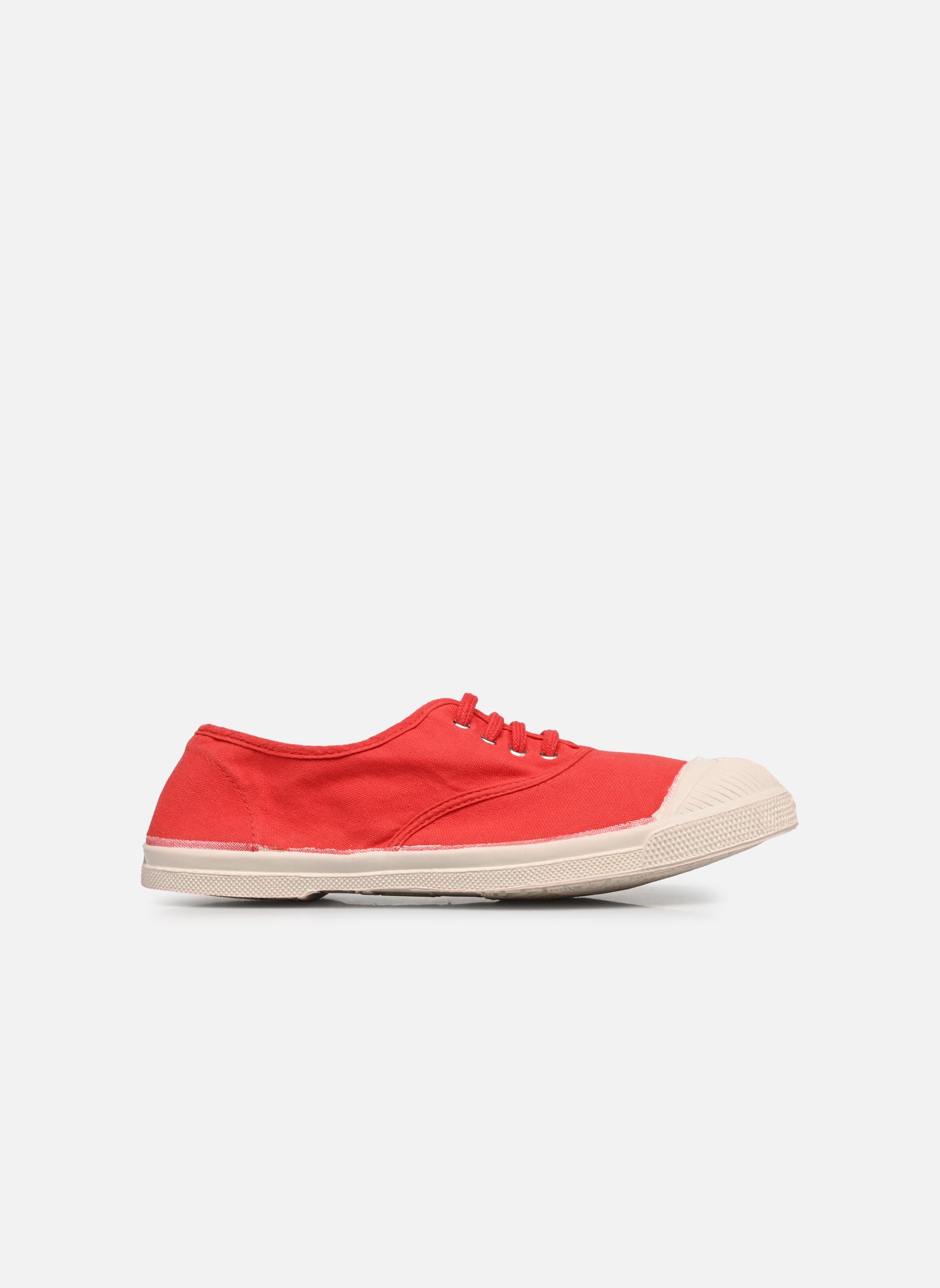 Leinen-Sneaker LACETS damen rot Bensimon Leinen-Sneaker LACETS damen rot Passion