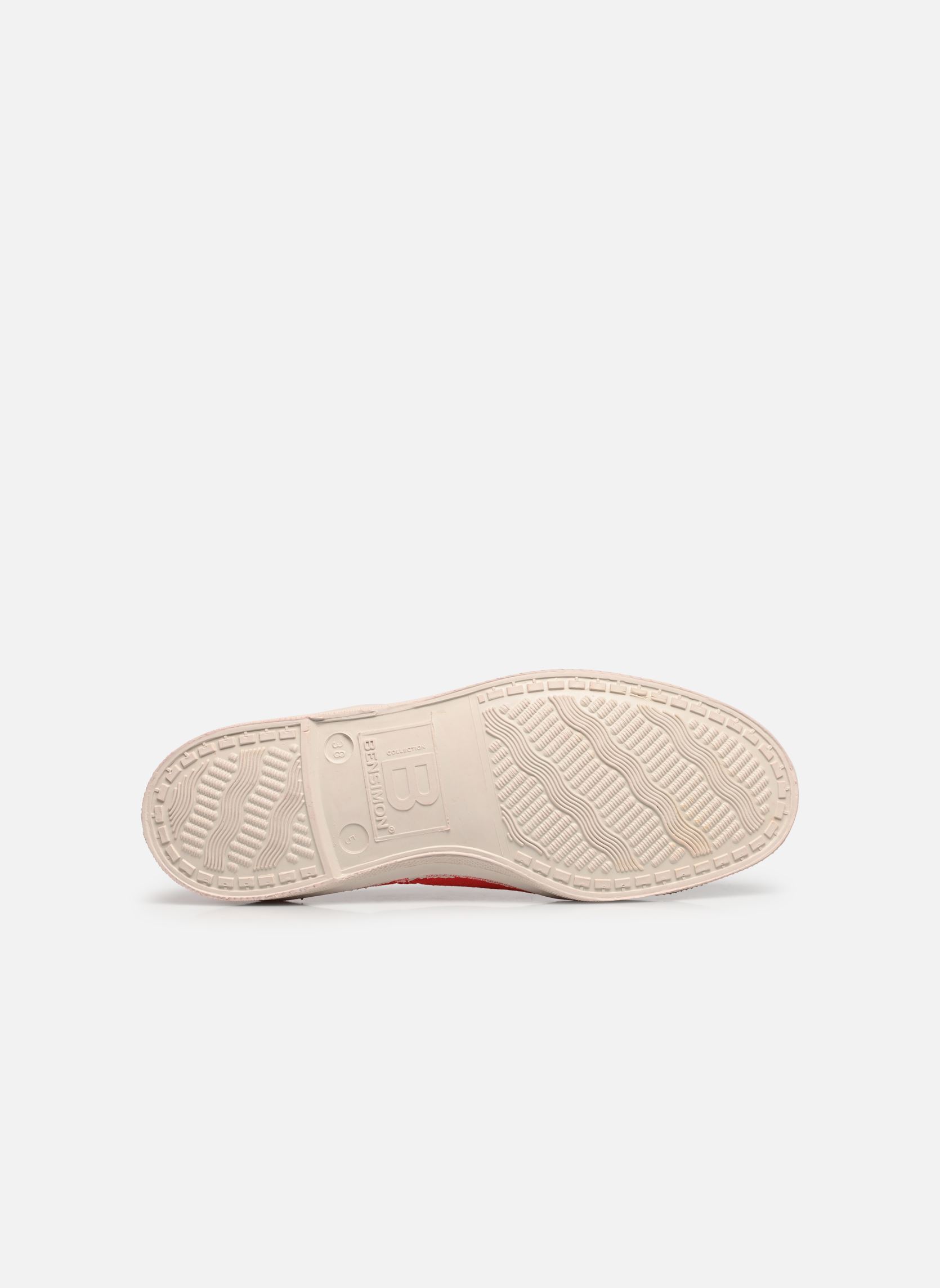 Leinen-Sneaker LACETS damen rot Bensimon Leinen-Sneaker LACETS damen rot Passion