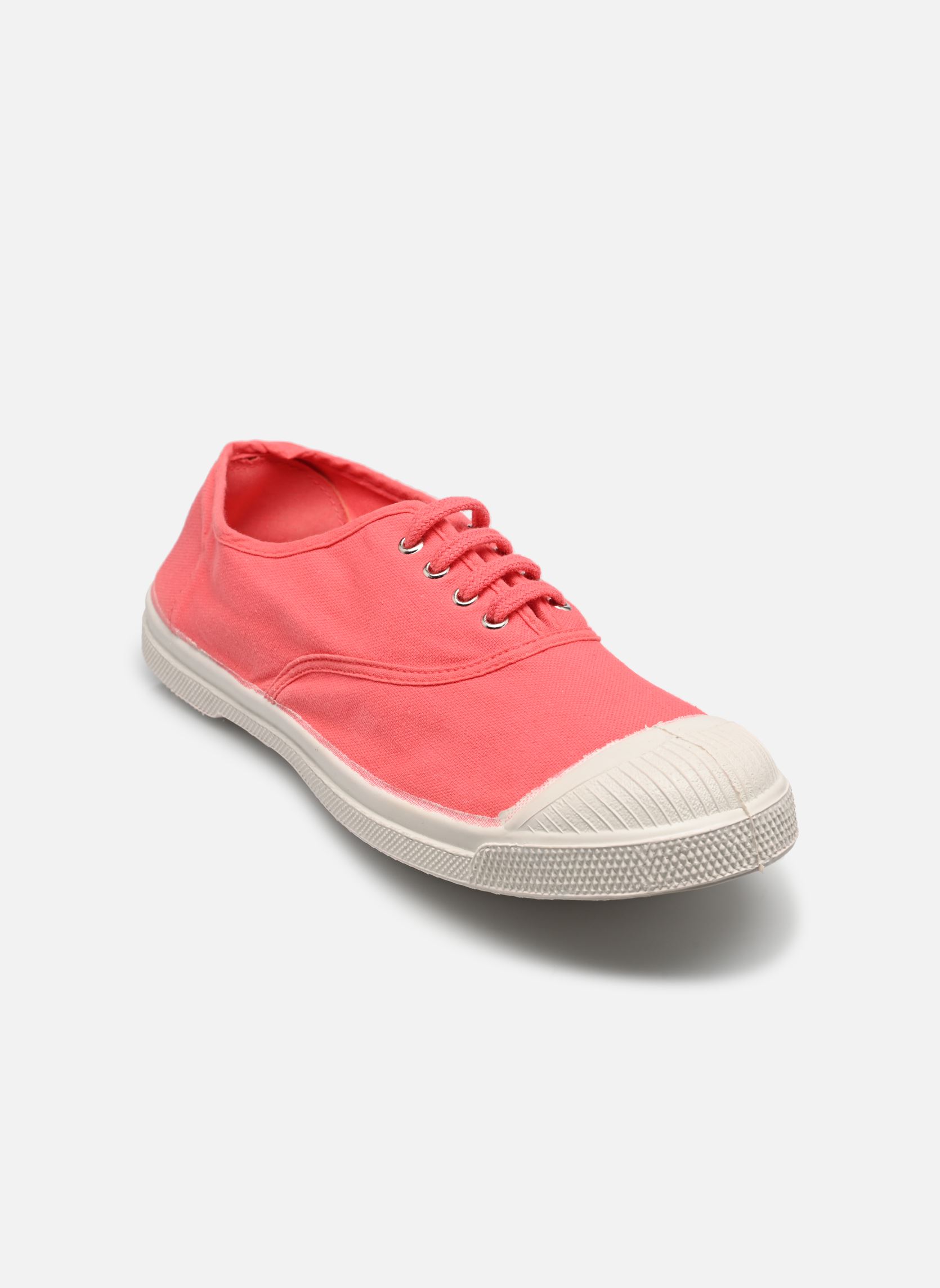 Print sneakers LACETS dames roze Bensimon Print sneakers LACETS dames roze ROSE INDIEN
