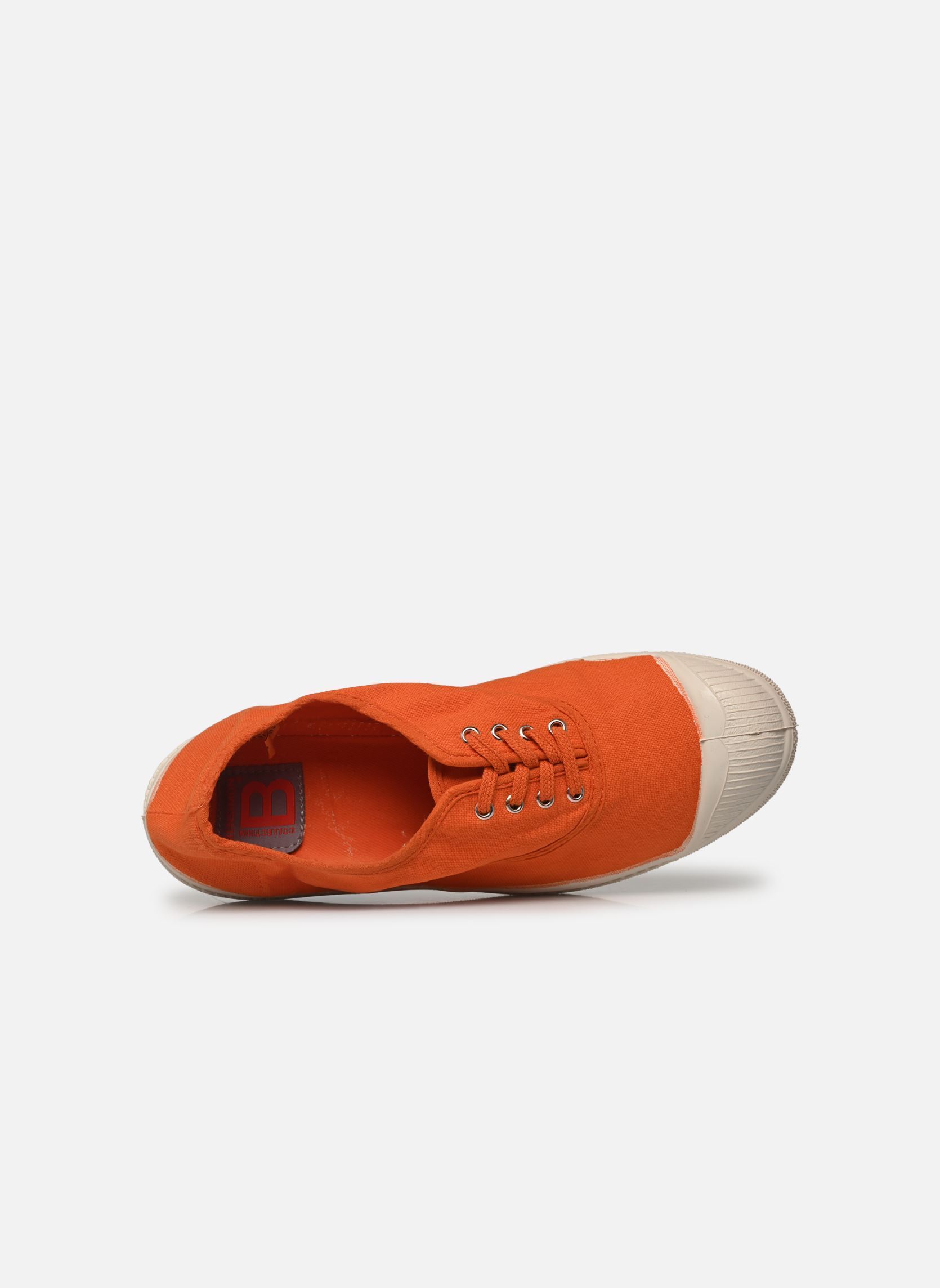 Leinen-Sneaker LACETS damen orange Bensimon Leinen-Sneaker LACETS damen orange ABRICOT