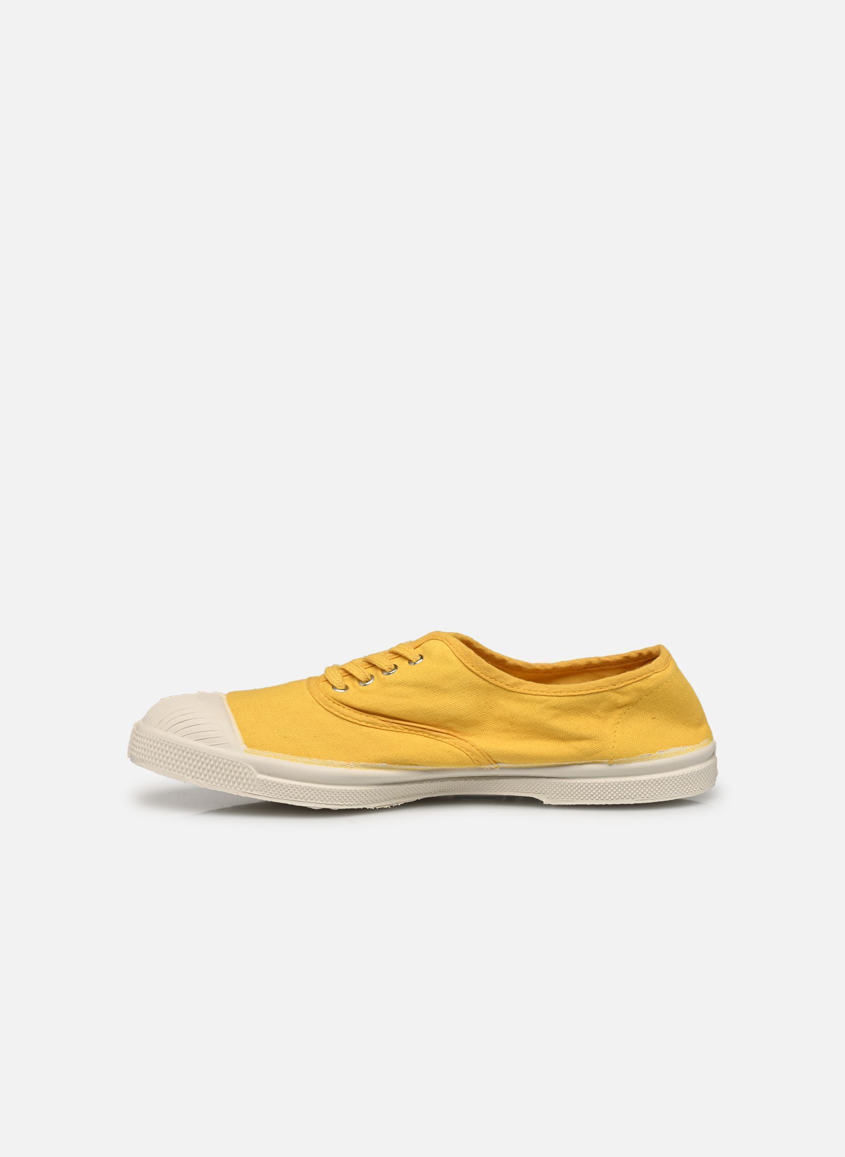 Leinen-Sneaker LACETS damen gelb Bensimon Leinen-Sneaker LACETS damen gelb BOUTON D'OR