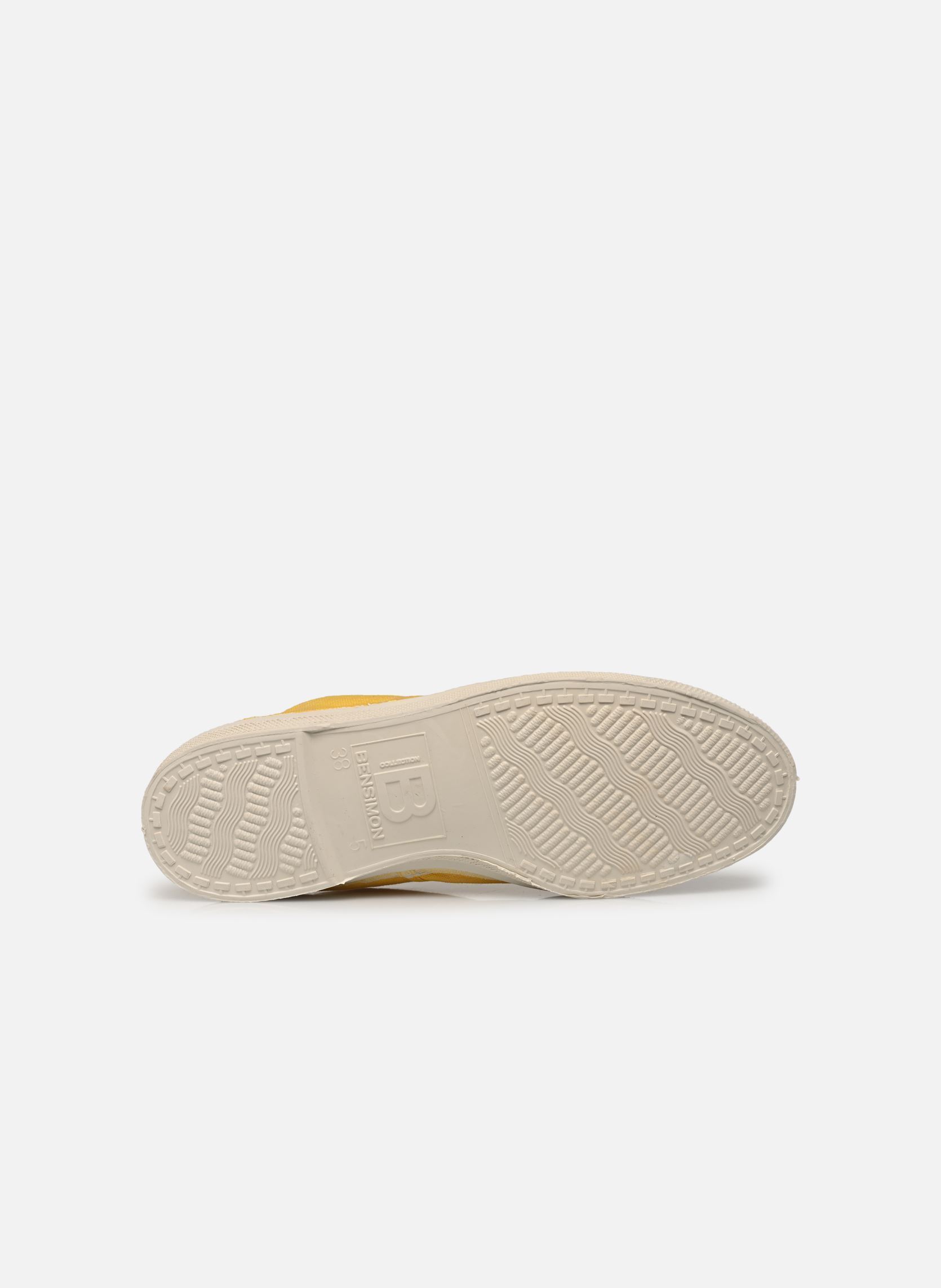 Leinen-Sneaker LACETS damen gelb Bensimon Leinen-Sneaker LACETS damen gelb BOUTON D'OR