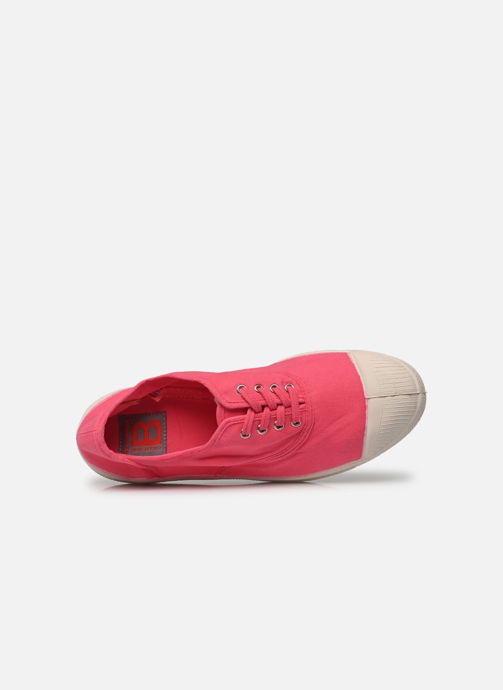 Leinen-Sneaker LACETS damen rosa Bensimon Leinen-Sneaker LACETS damen rosa AZALÉE