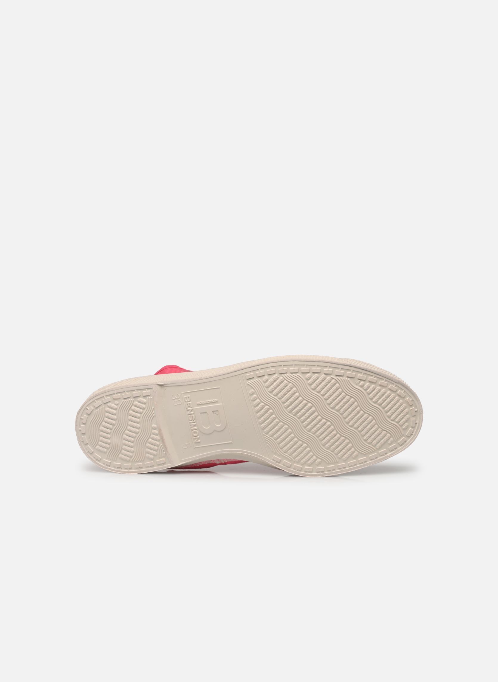 Leinen-Sneaker LACETS damen rosa Bensimon Leinen-Sneaker LACETS damen rosa AZALÉE