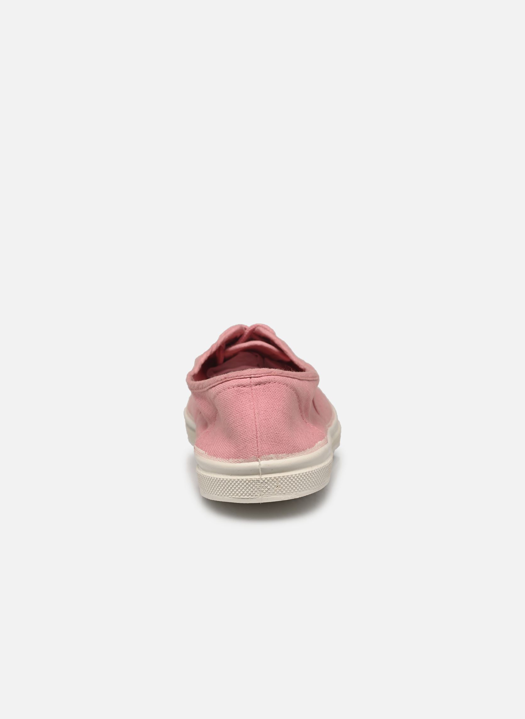 Leinen-Sneaker LACETS damen rosa Bensimon Leinen-Sneaker LACETS damen rosa DRAGÉE