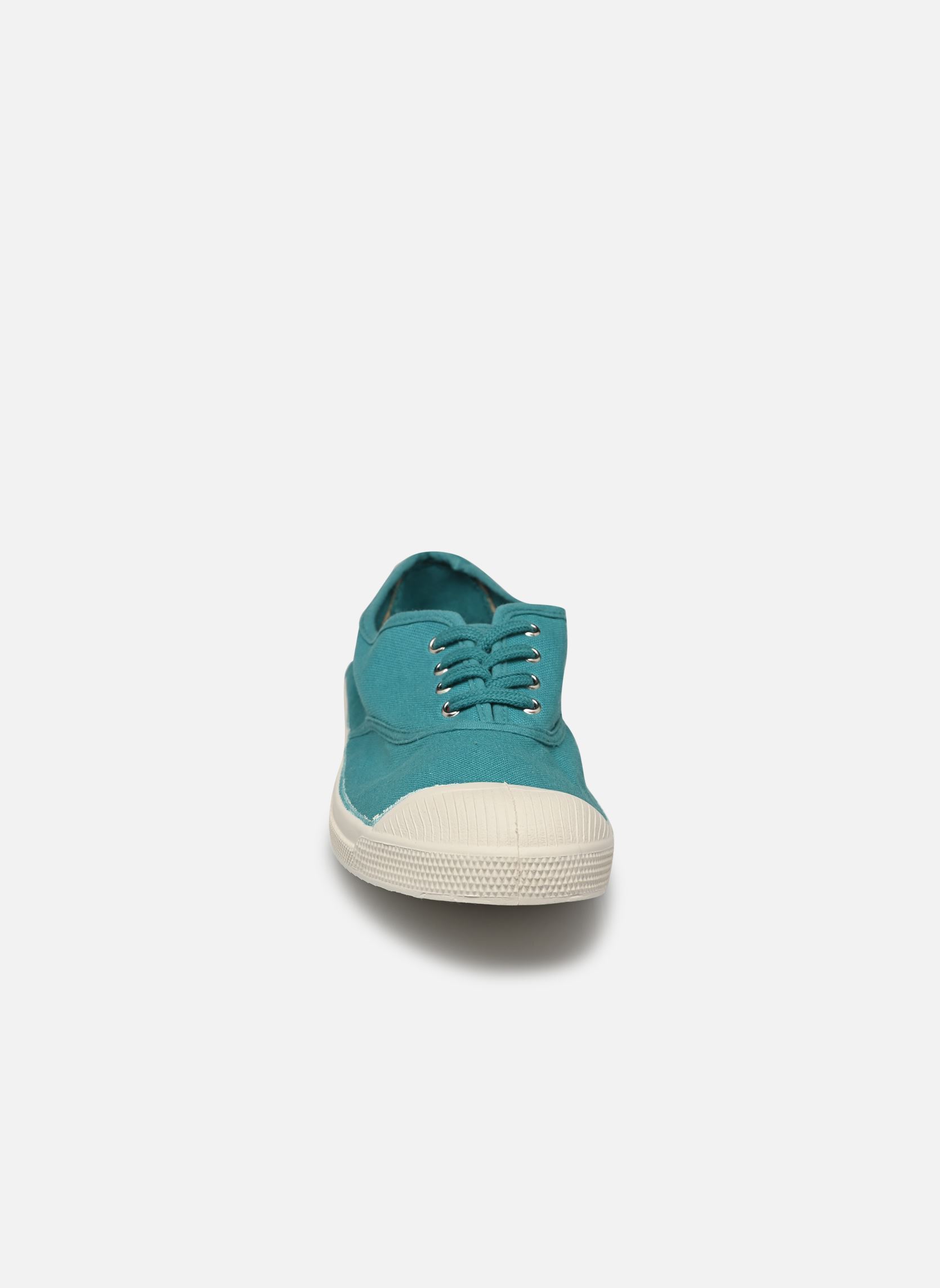 Leinen-Sneaker LACETS damen blau Bensimon Leinen-Sneaker LACETS damen blau TURQUOISE