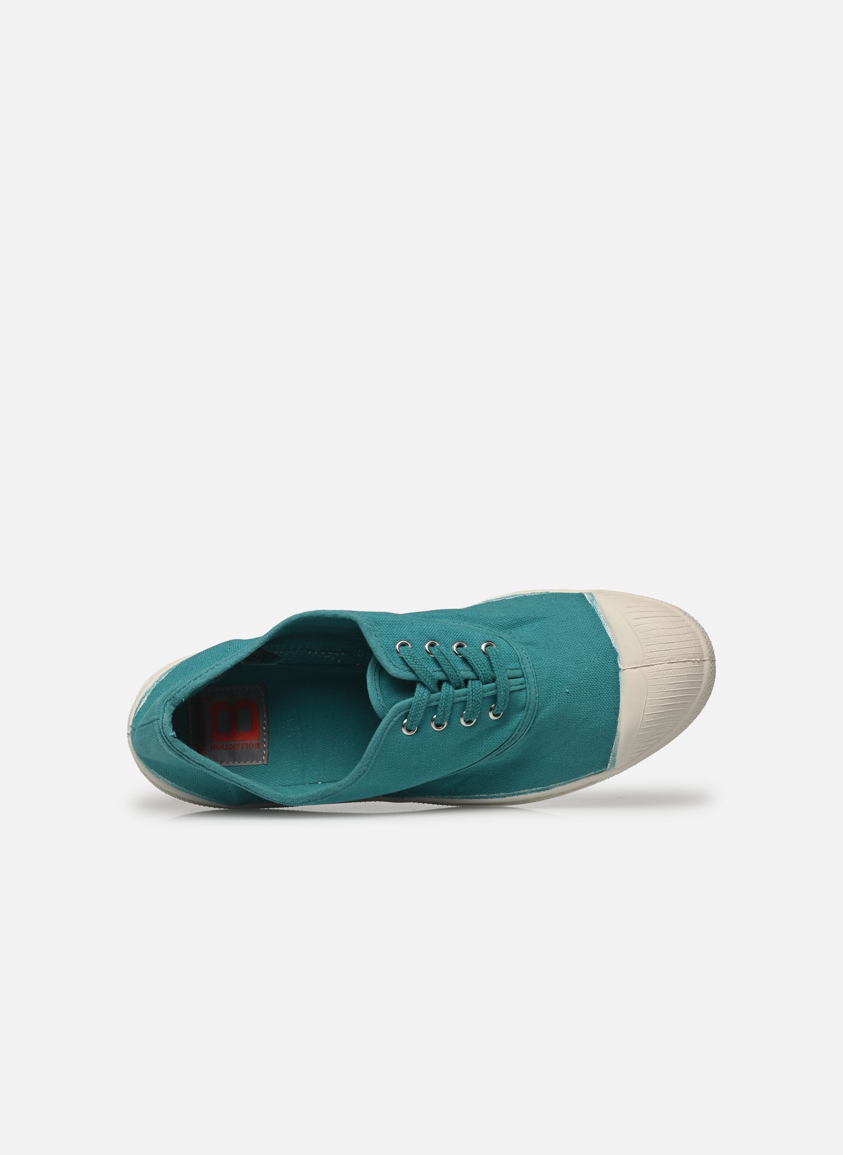 Leinen-Sneaker LACETS damen blau Bensimon Leinen-Sneaker LACETS damen blau TURQUOISE
