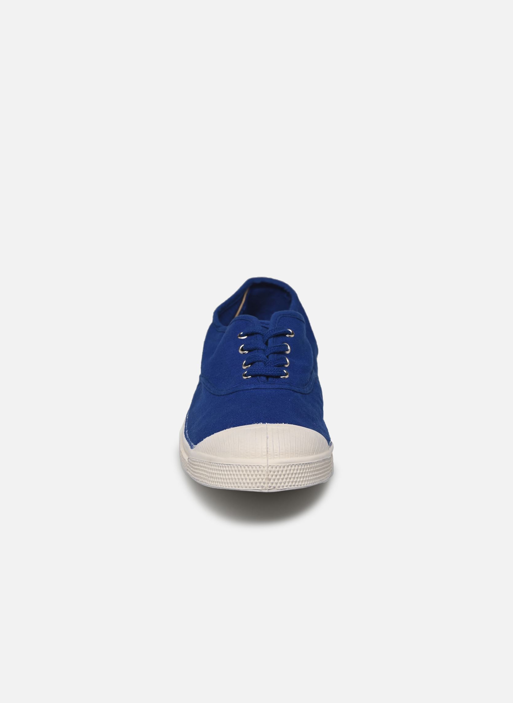 Print sneakers LACETS dames blauw Bensimon Print sneakers LACETS dames blauw BLEU VIF