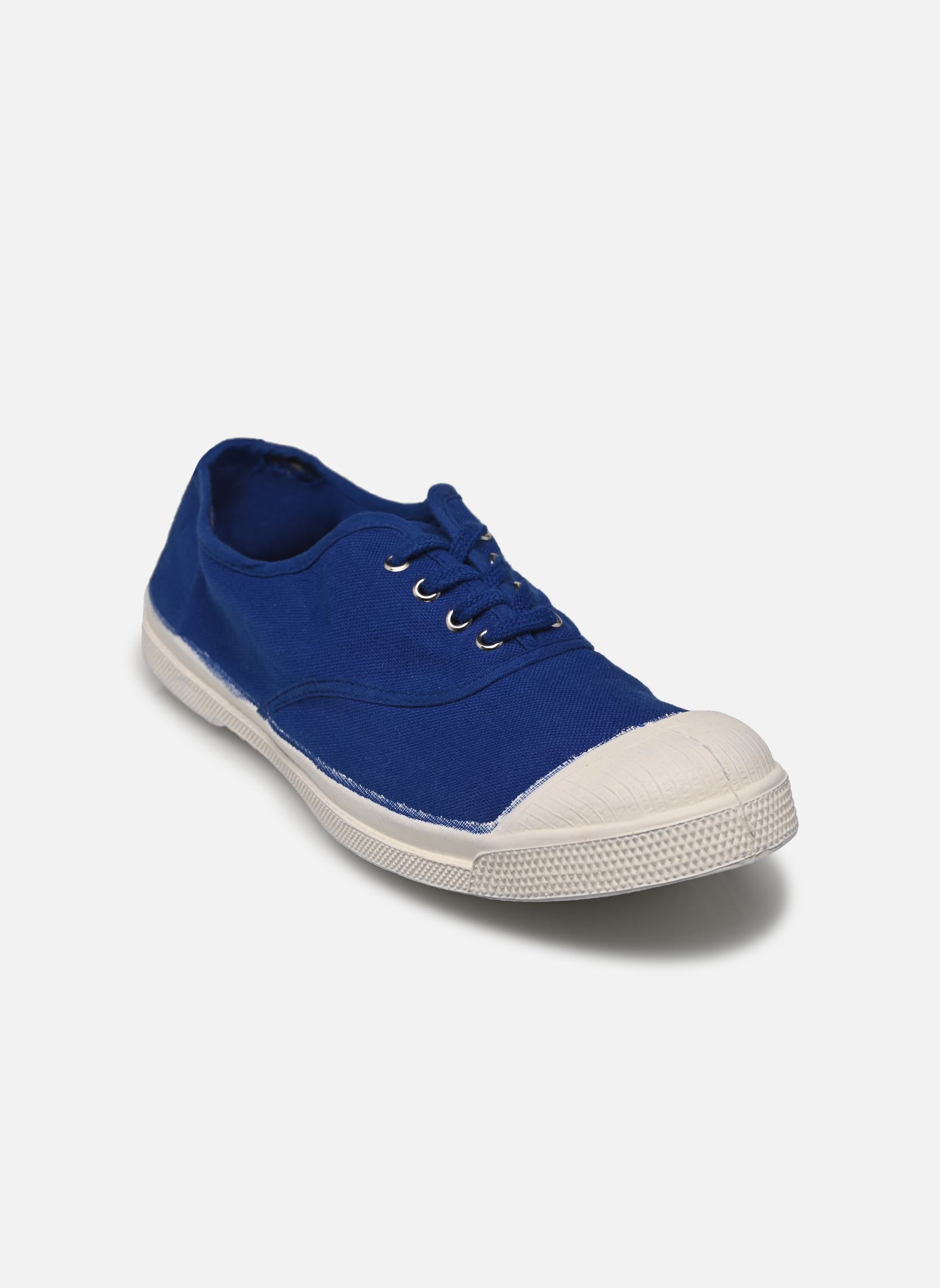 Print sneakers LACETS dames blauw Bensimon Print sneakers LACETS dames blauw BLEU VIF