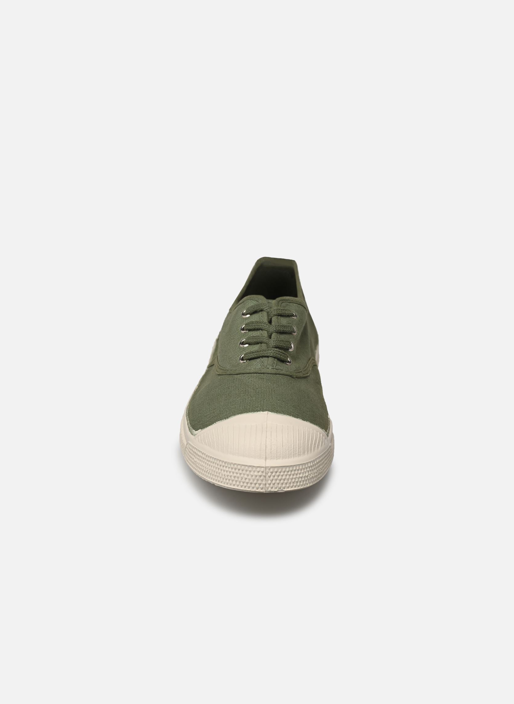 Leinen-Sneaker LACETS damen grün Bensimon Leinen-Sneaker LACETS damen grün SAUGE