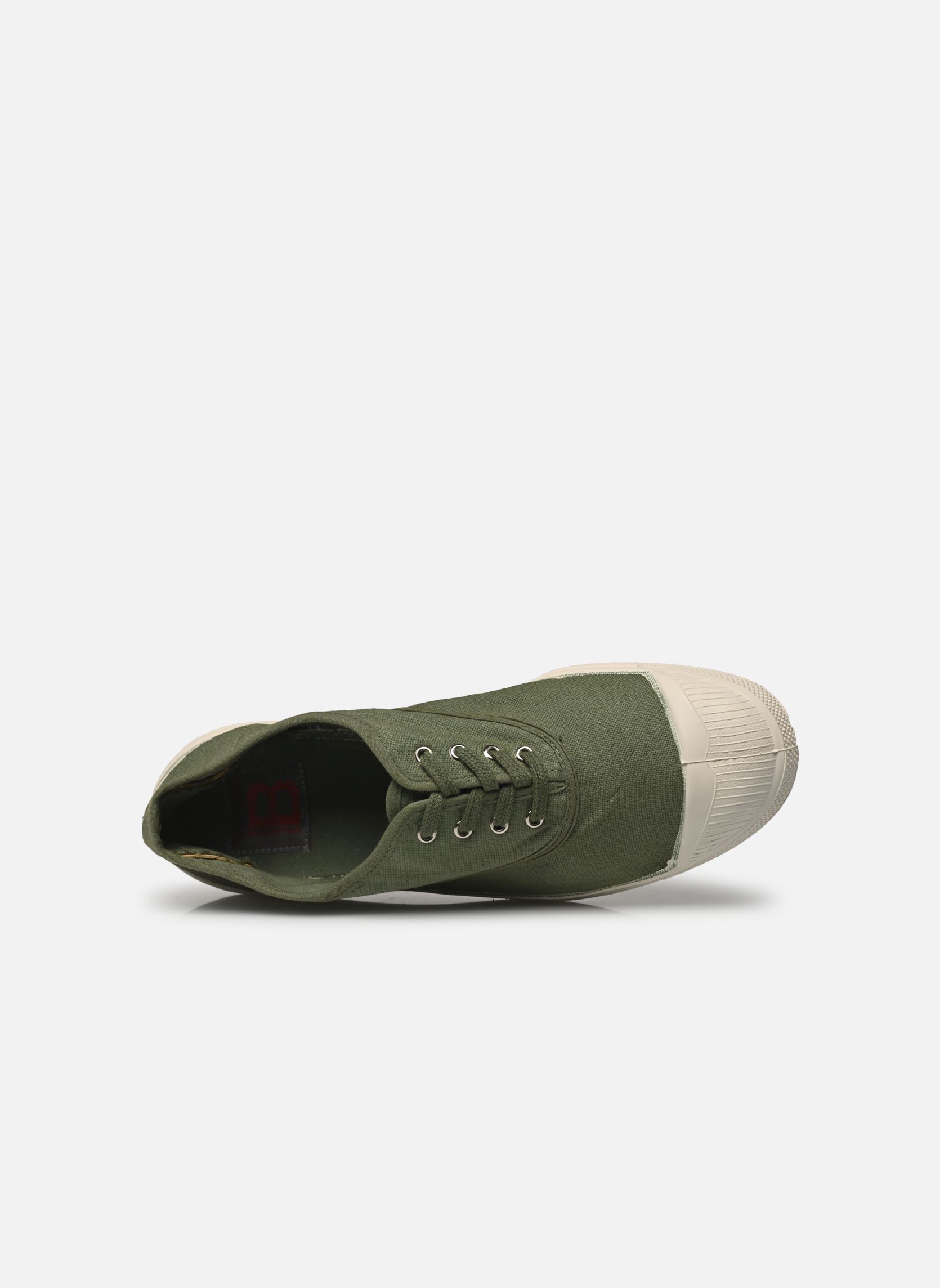 Leinen-Sneaker LACETS damen grün Bensimon Leinen-Sneaker LACETS damen grün SAUGE