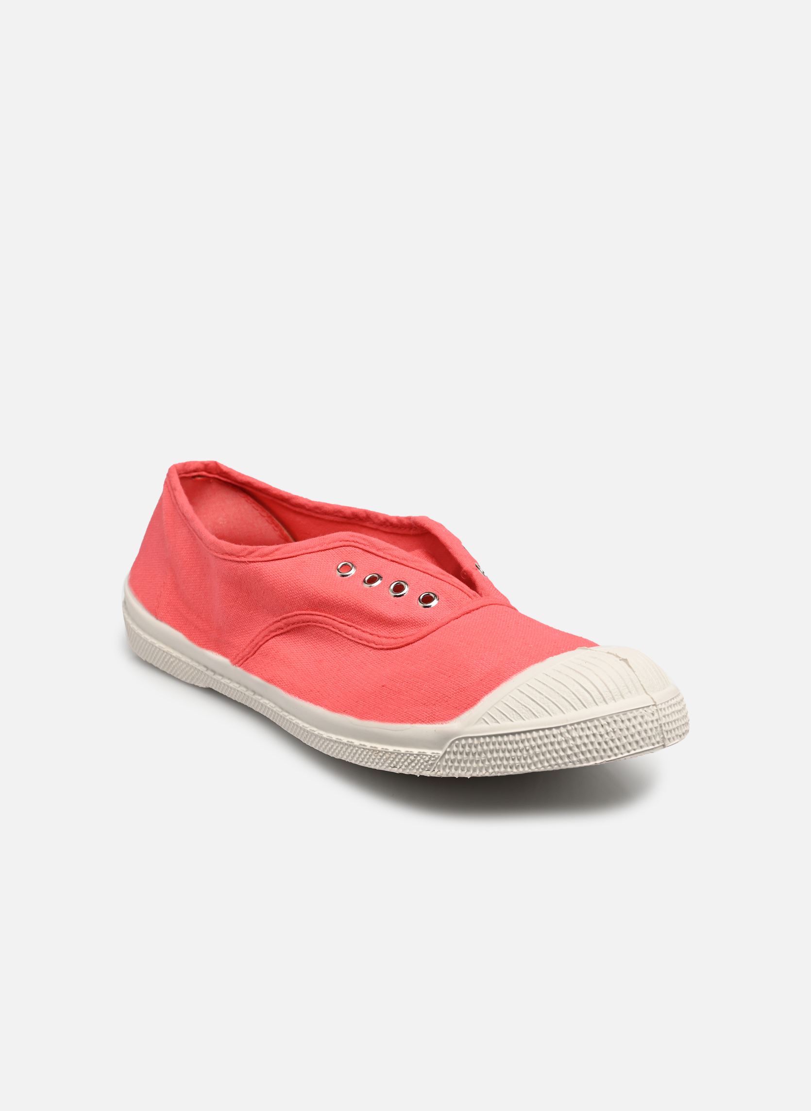 Leinen-Sneaker ELLY damen rosa Bensimon Leinen-Sneaker ELLY damen rosa ROSE INDIEN