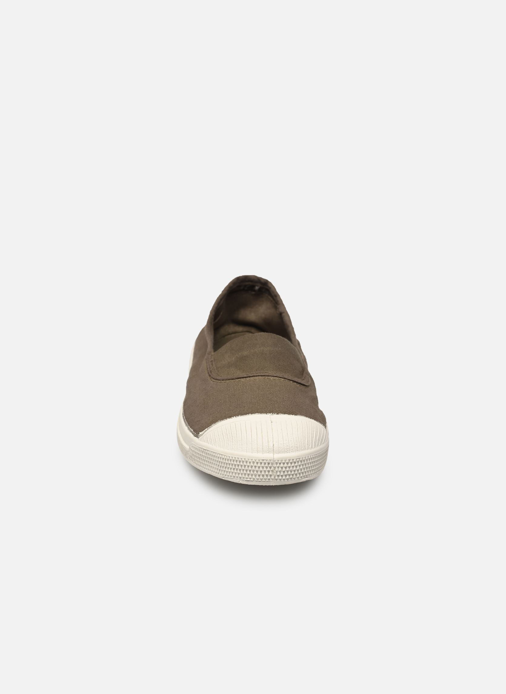 Baskets toile TENNIS ELASTIQUE femme vert Bensimon Baskets toile TENNIS ELASTIQUE femme vert KAKI