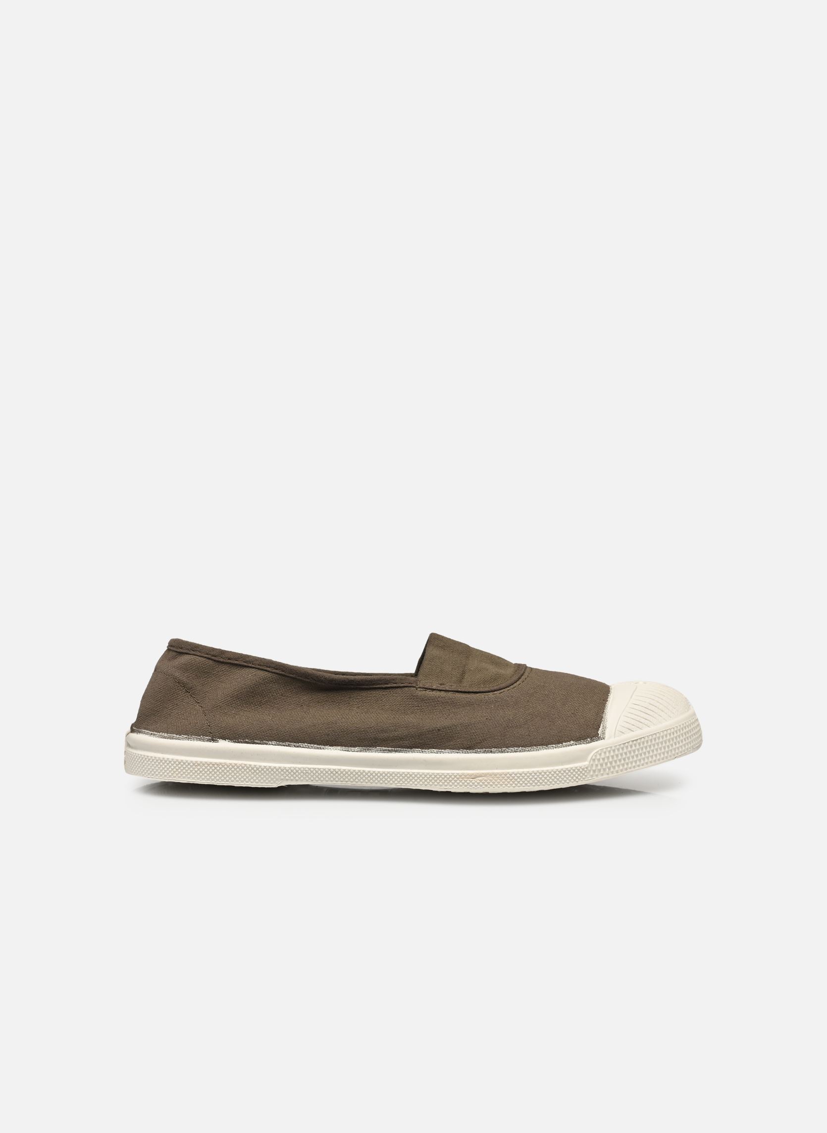 Baskets toile TENNIS ELASTIQUE femme vert Bensimon Baskets toile TENNIS ELASTIQUE femme vert KAKI