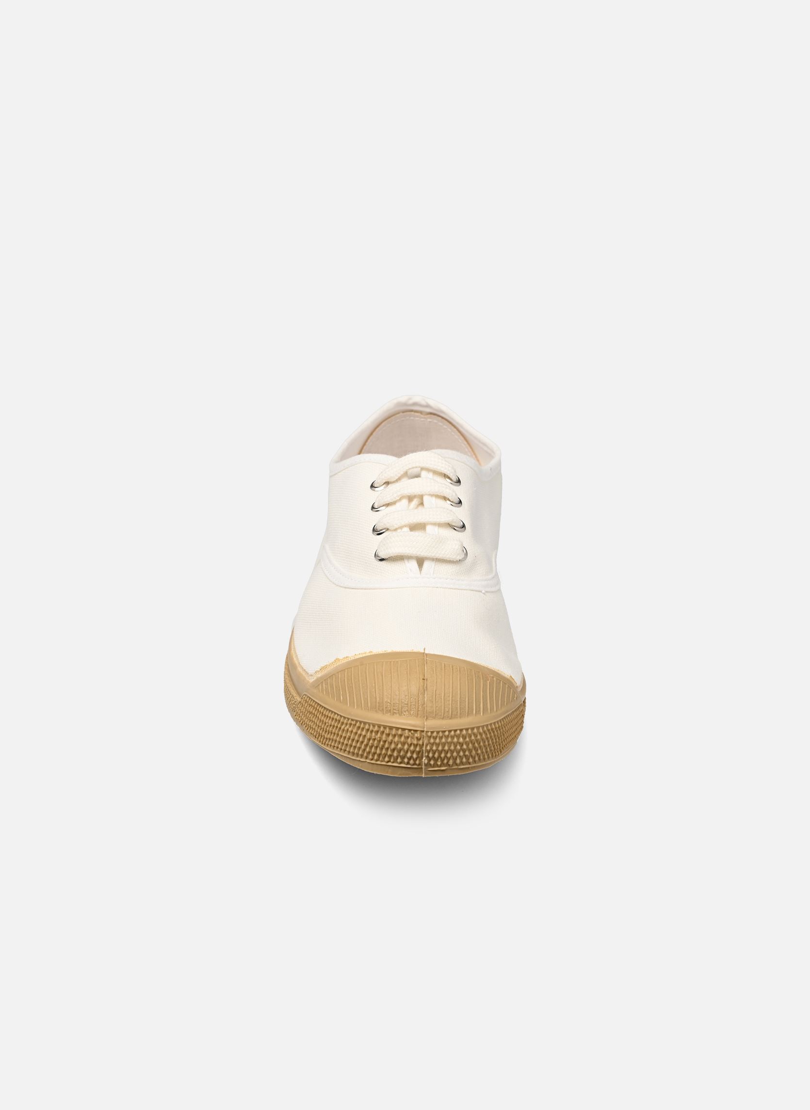 Baskets toile COTON COLORSOLE femme blanc Bensimon Baskets toile COTON COLORSOLE femme blanc BLANC