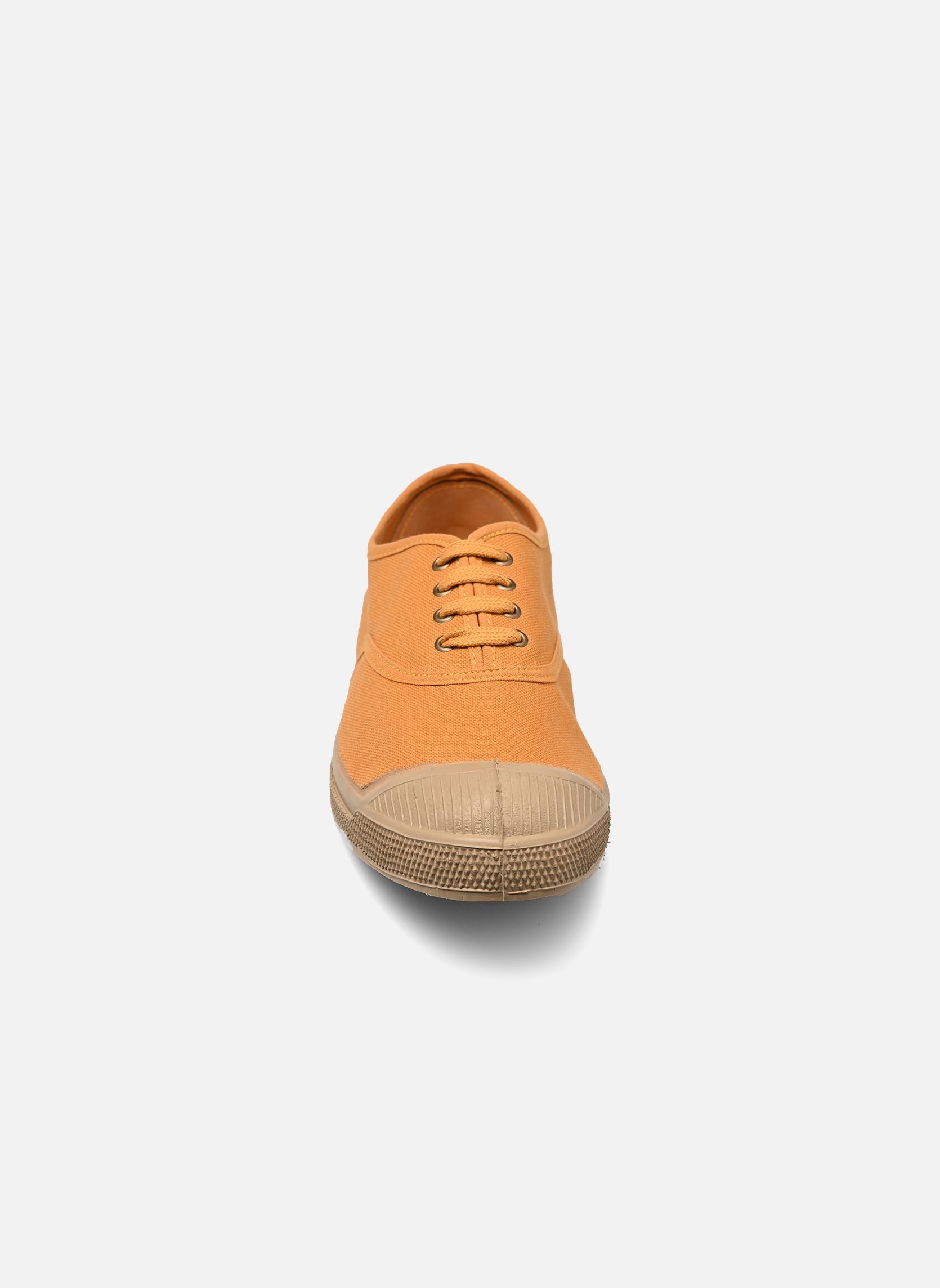 Leinen-Sneaker COTON COLORSOLE damen orange Bensimon Leinen-Sneaker COTON COLORSOLE damen orange FAUVE