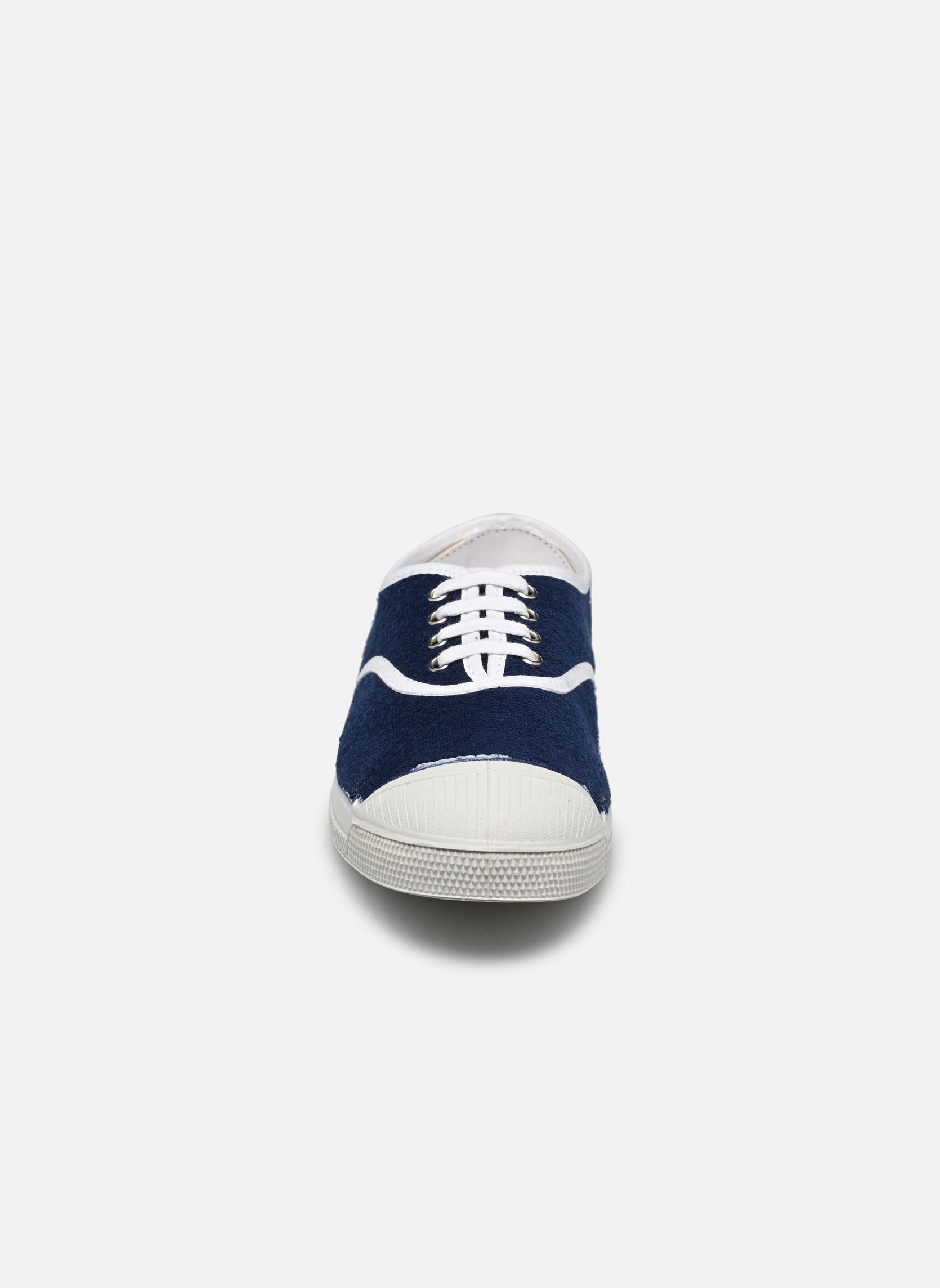 Leinen-Sneaker LACETS SPONGE damen blau Bensimon Leinen-Sneaker LACETS SPONGE damen blau MARINE