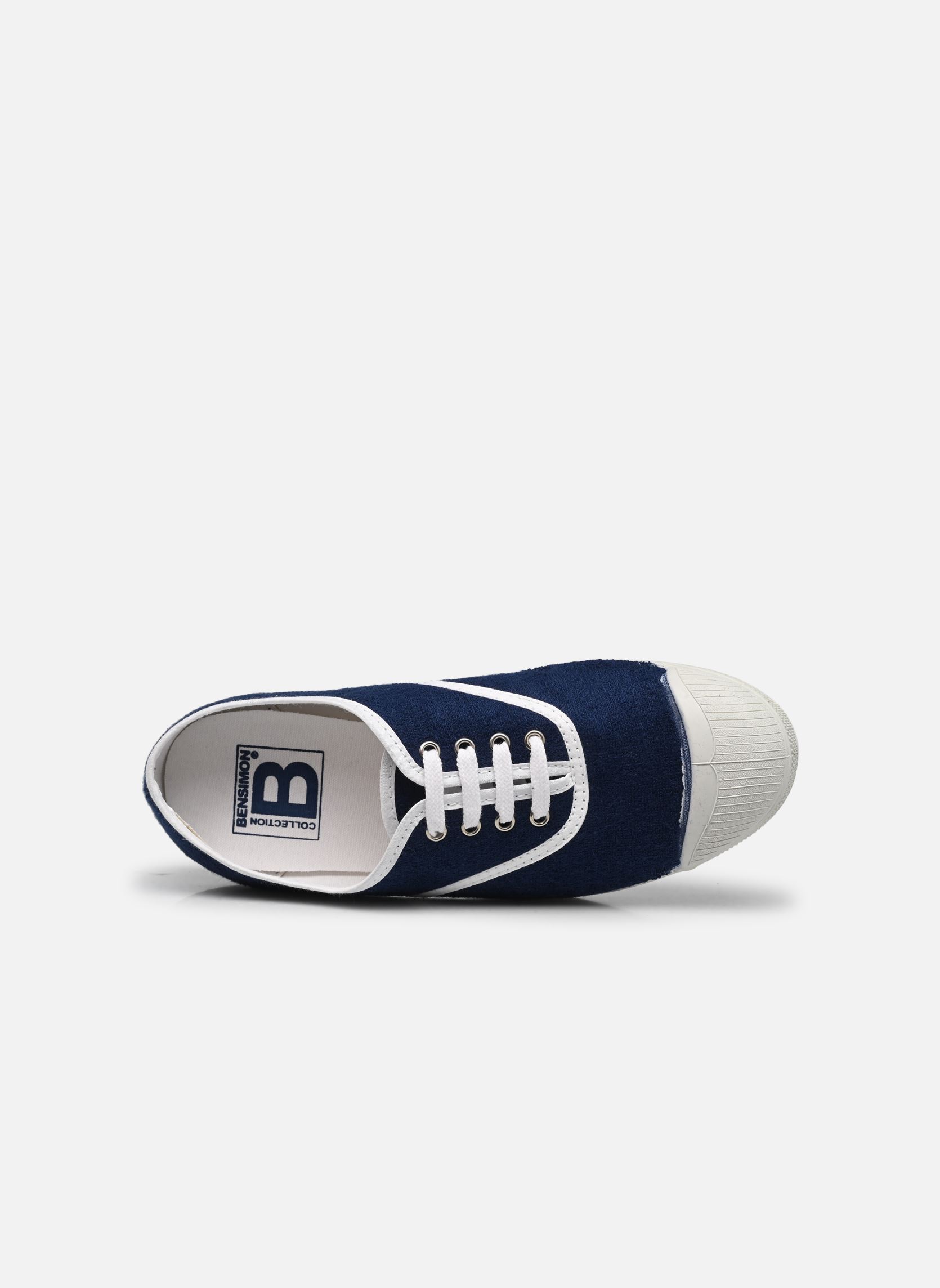 Leinen-Sneaker LACETS SPONGE damen blau Bensimon Leinen-Sneaker LACETS SPONGE damen blau MARINE