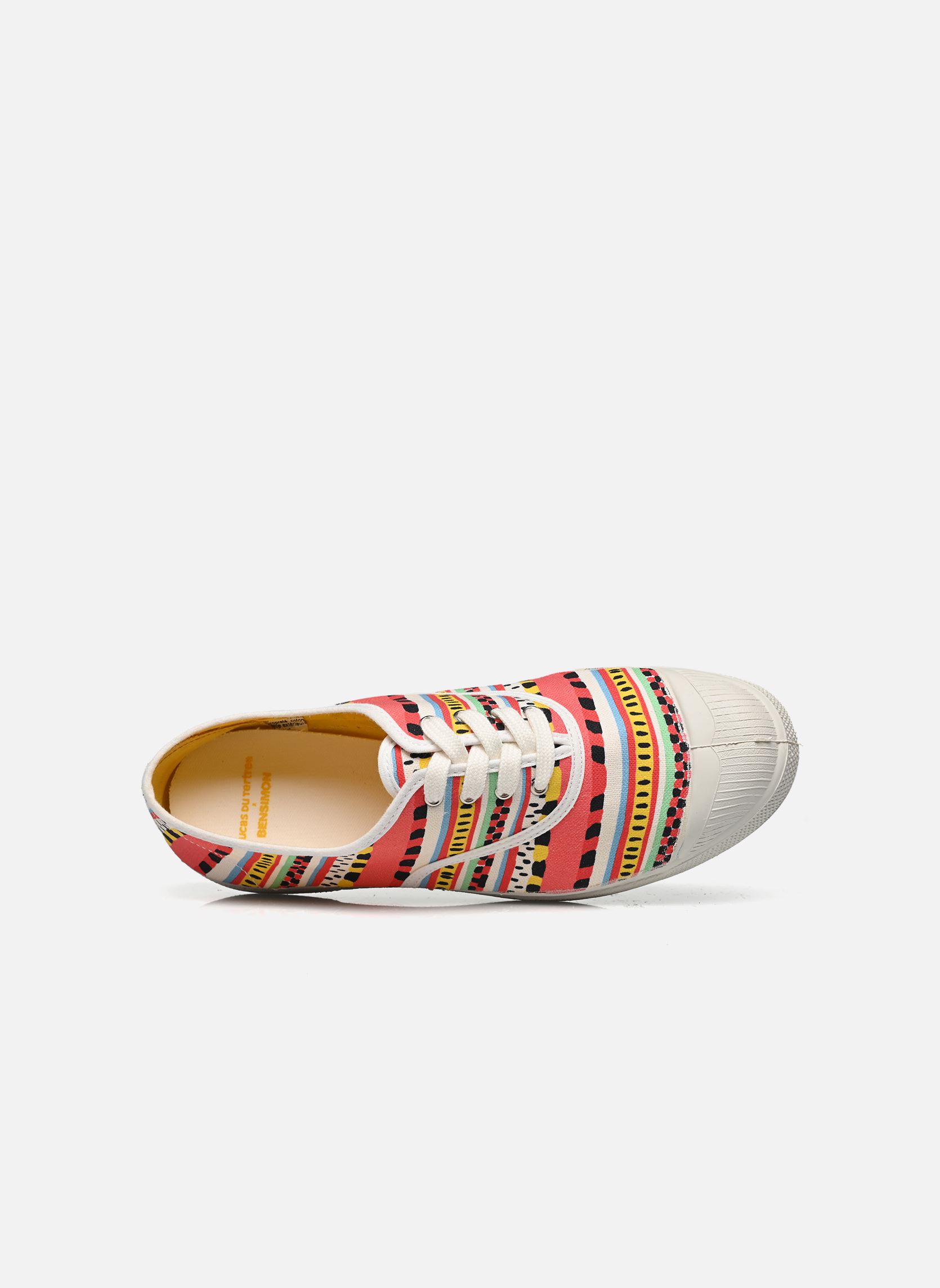 Baskets toile LACETS LUCAS DU TERTRE femme multicolore Bensimon Baskets toile LACETS LUCAS DU TERTRE femme multicolore IMP LUCAS DU TERTRE