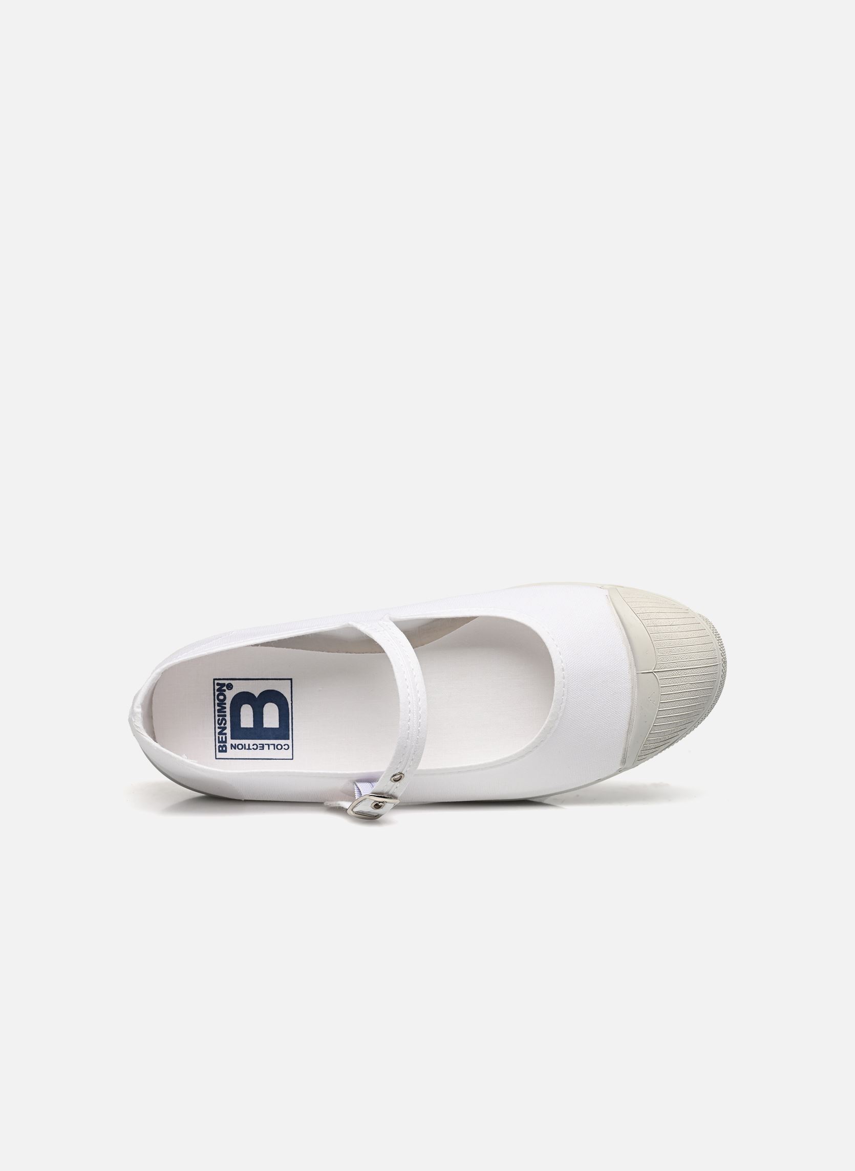 Ballerines classiques TENNIS BABIES femme blanc Bensimon Ballerines classiques TENNIS BABIES femme blanc BLANC