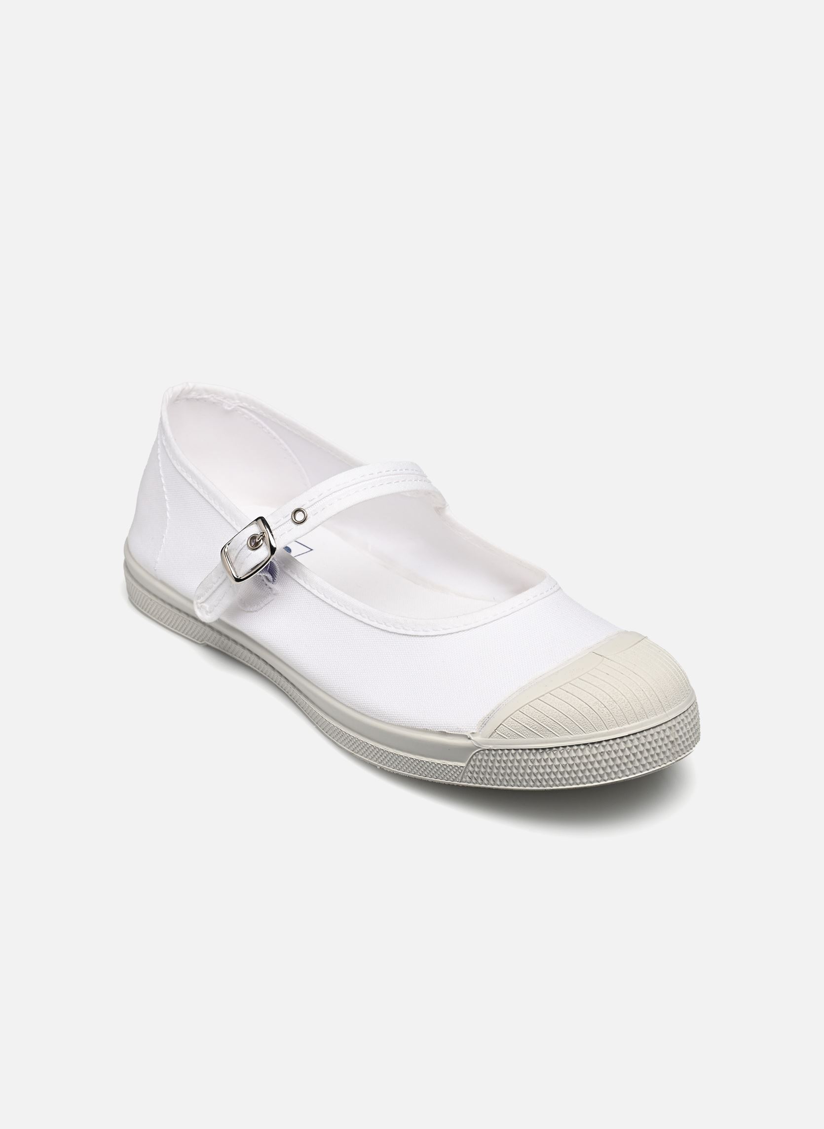 Ballerines classiques TENNIS BABIES femme blanc Bensimon Ballerines classiques TENNIS BABIES femme blanc BLANC