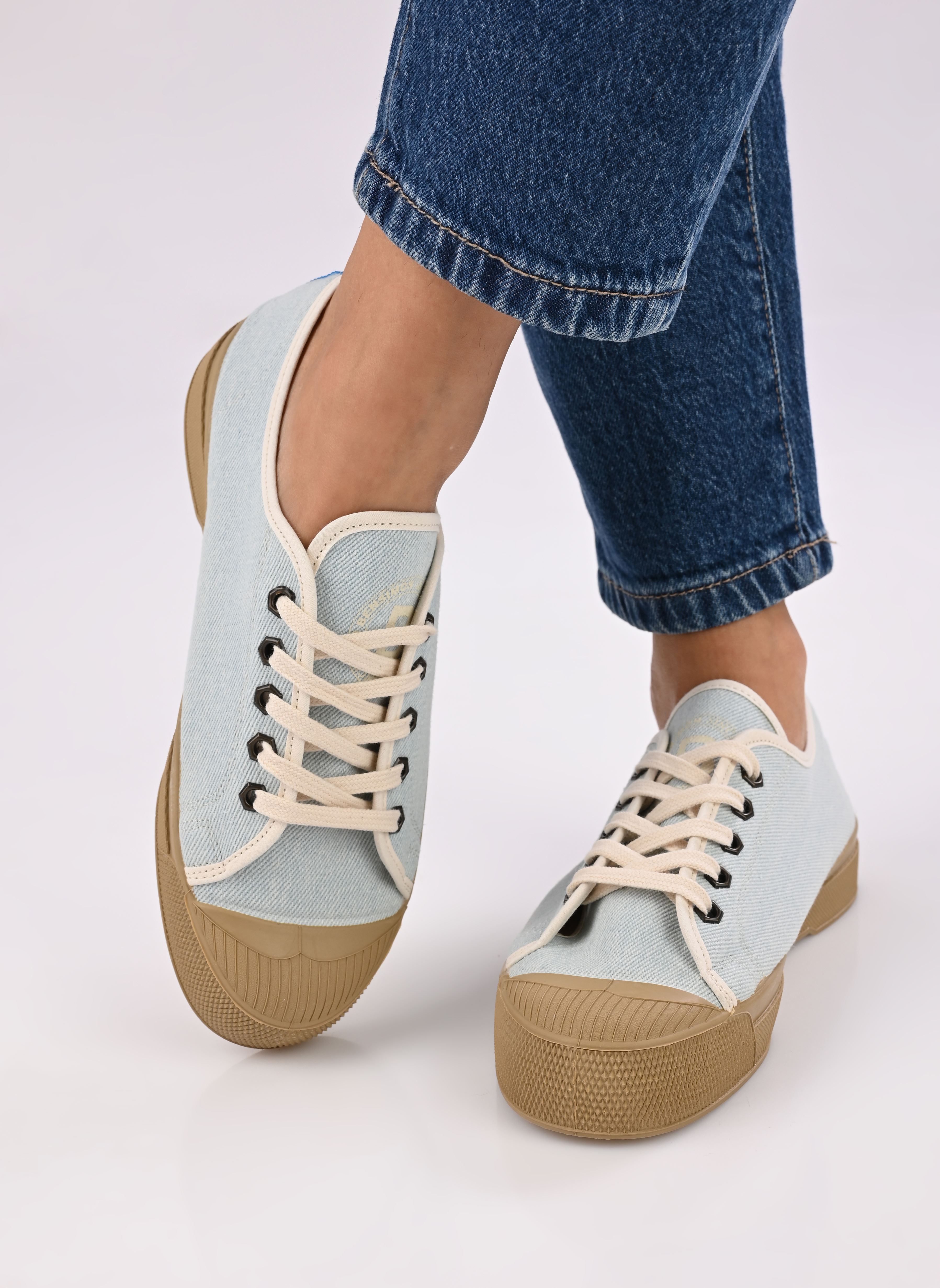 Baskets toile ROMY LIGHT DENIM femme bleu Bensimon Baskets toile ROMY LIGHT DENIM femme bleu LIGHT DENIM