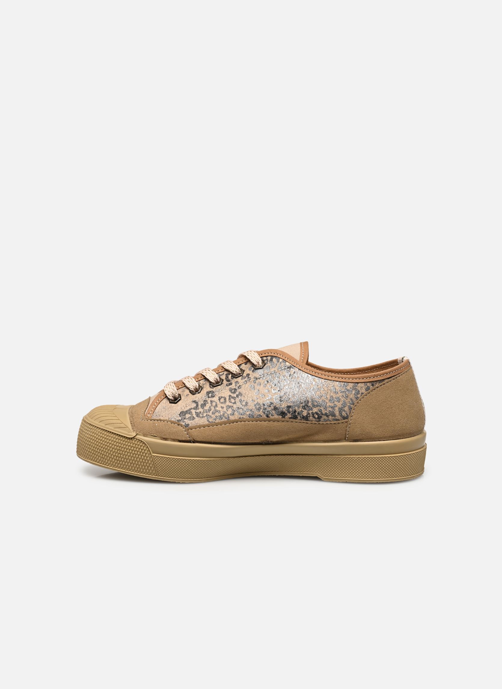 Baskets toile ROMY LEO femme marron Bensimon Baskets toile ROMY LEO femme marron CARAMEL