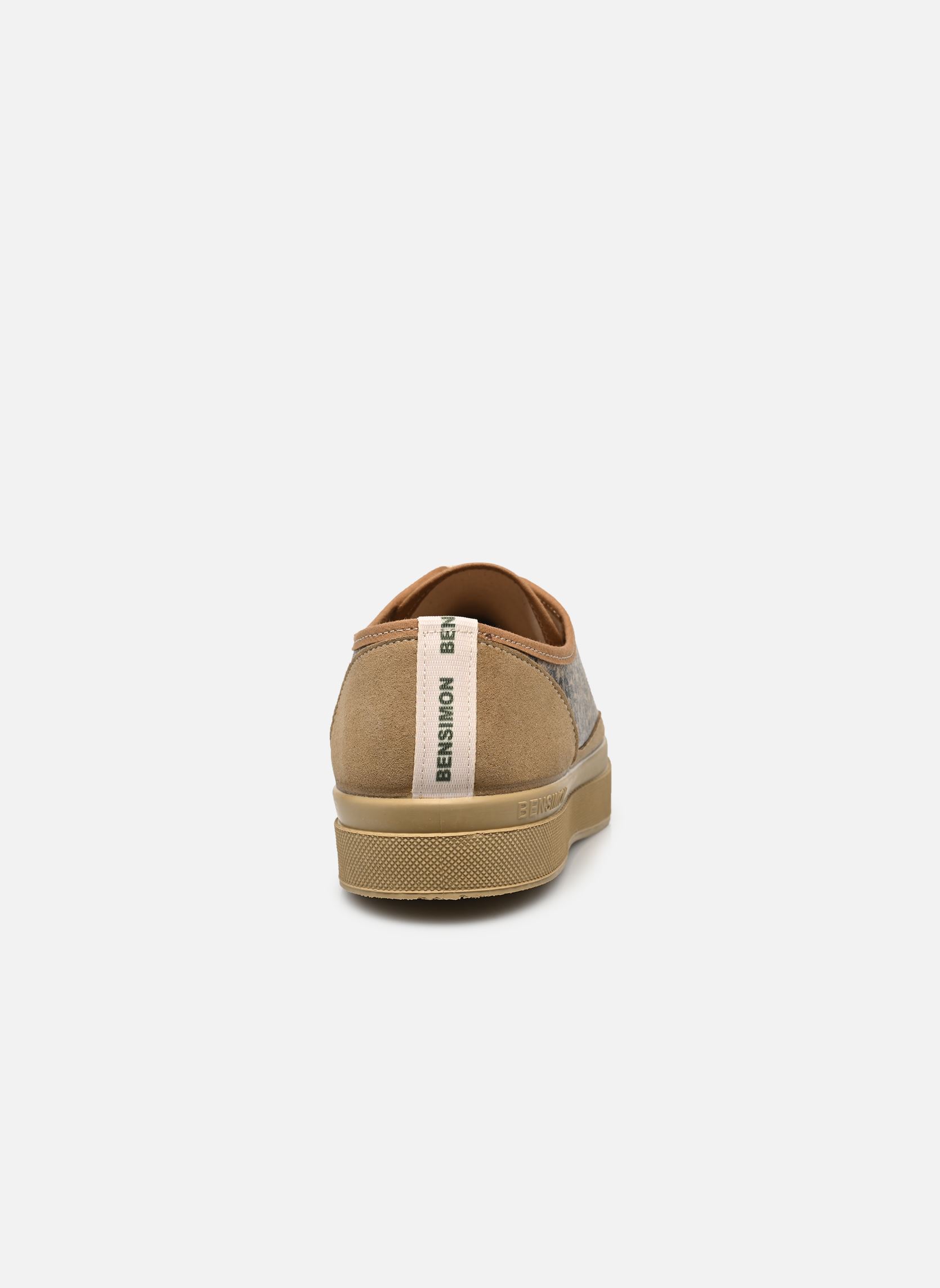 Baskets toile ROMY LEO femme marron Bensimon Baskets toile ROMY LEO femme marron CARAMEL