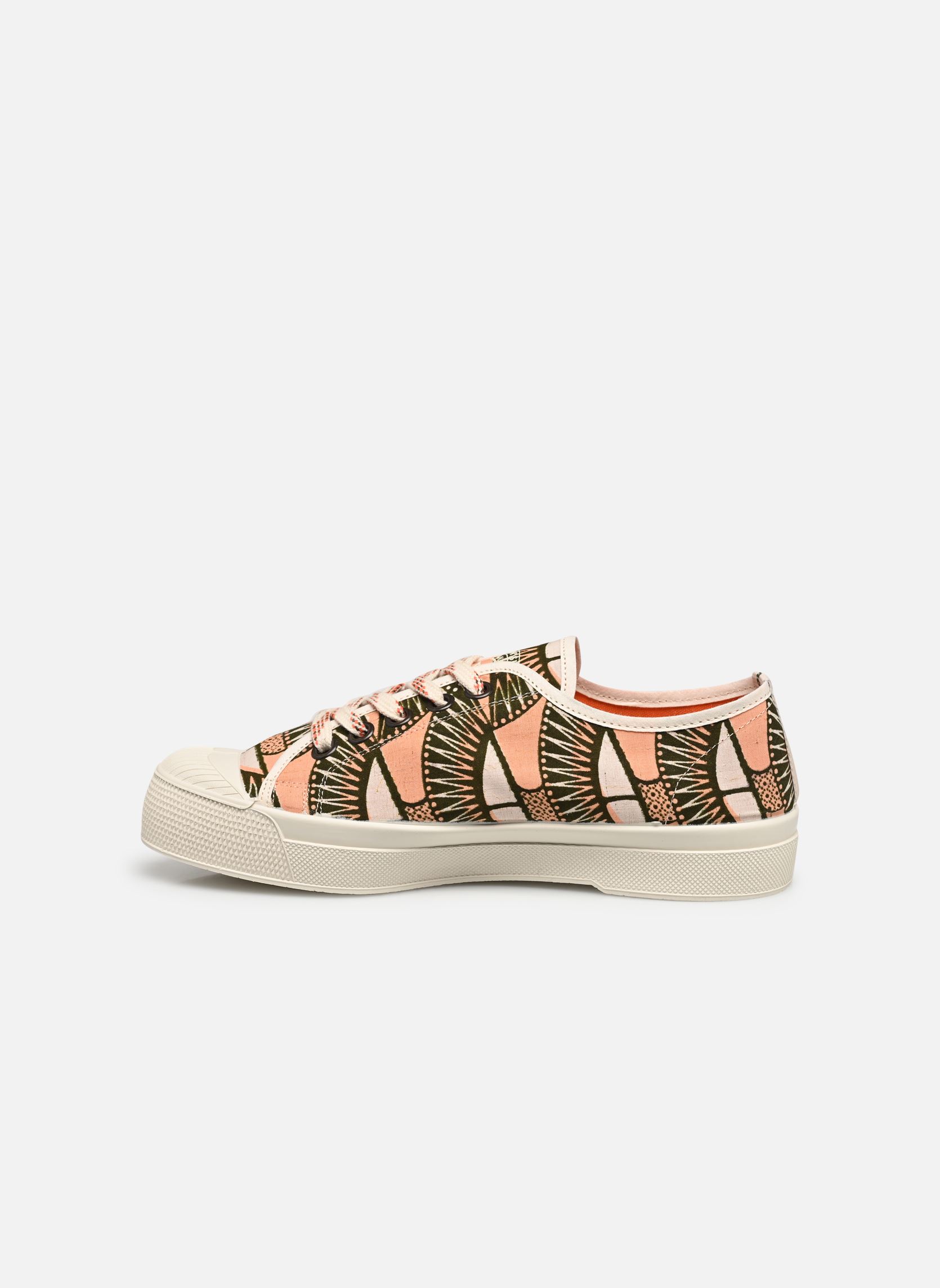 Baskets toile ROMY PANAFRICA femme multicolore Bensimon Baskets toile ROMY PANAFRICA femme multicolore IMP PANAFRICA