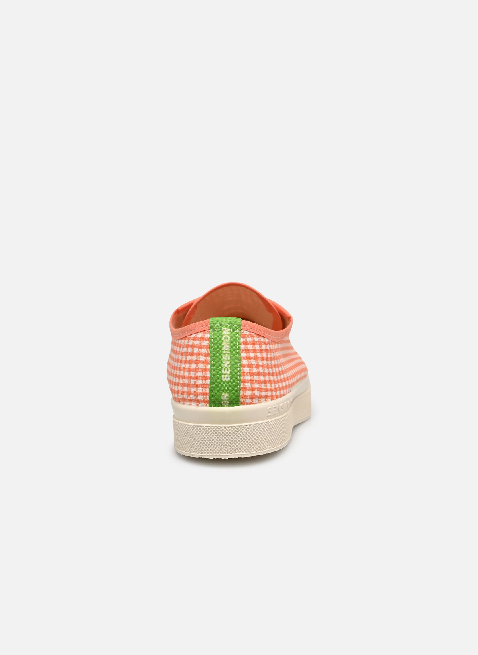 Leinen-Sneaker ROMY VICHY damen orange Bensimon Leinen-Sneaker ROMY VICHY damen orange ORANGE