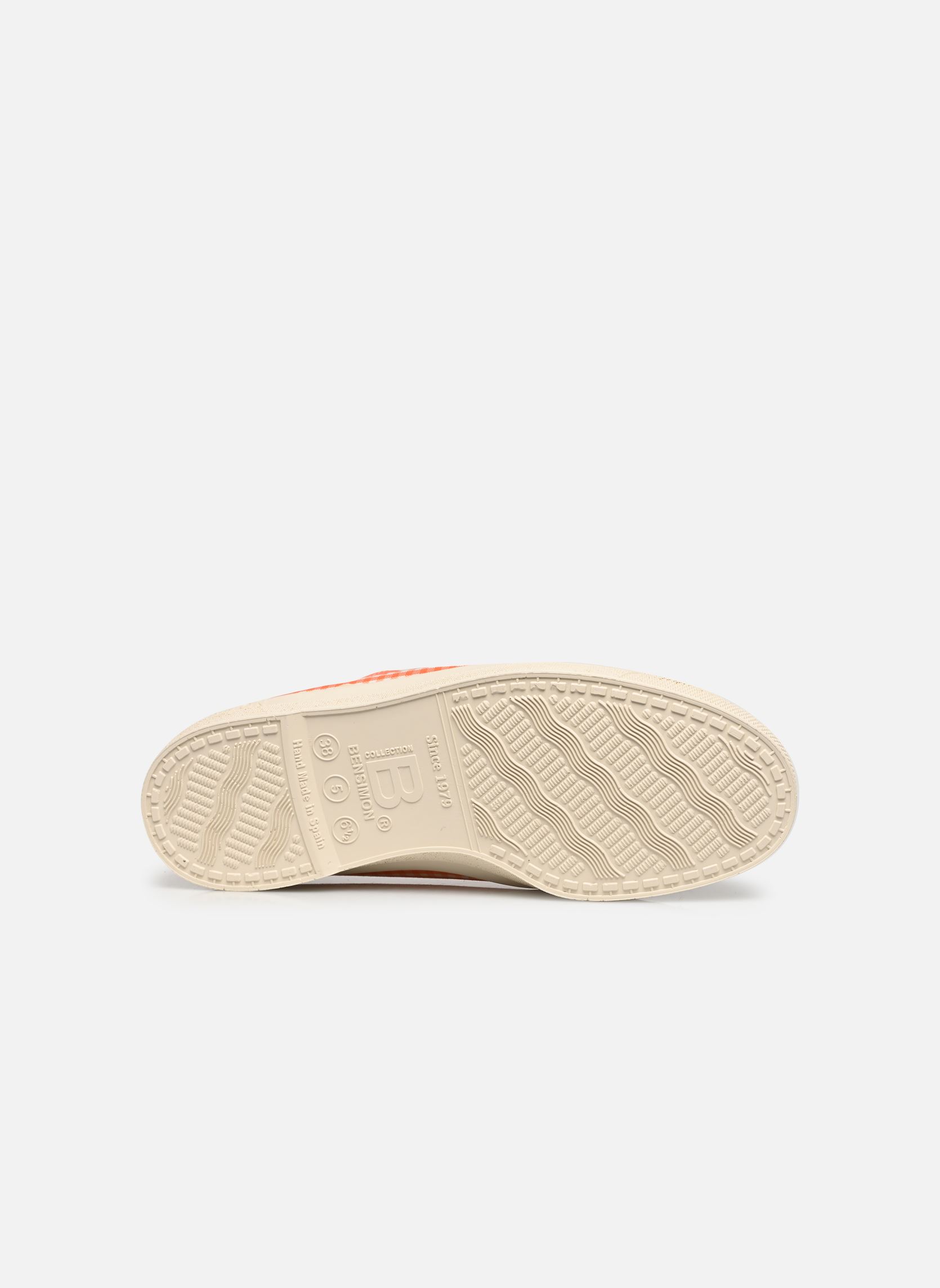 Leinen-Sneaker ROMY VICHY damen orange Bensimon Leinen-Sneaker ROMY VICHY damen orange ORANGE