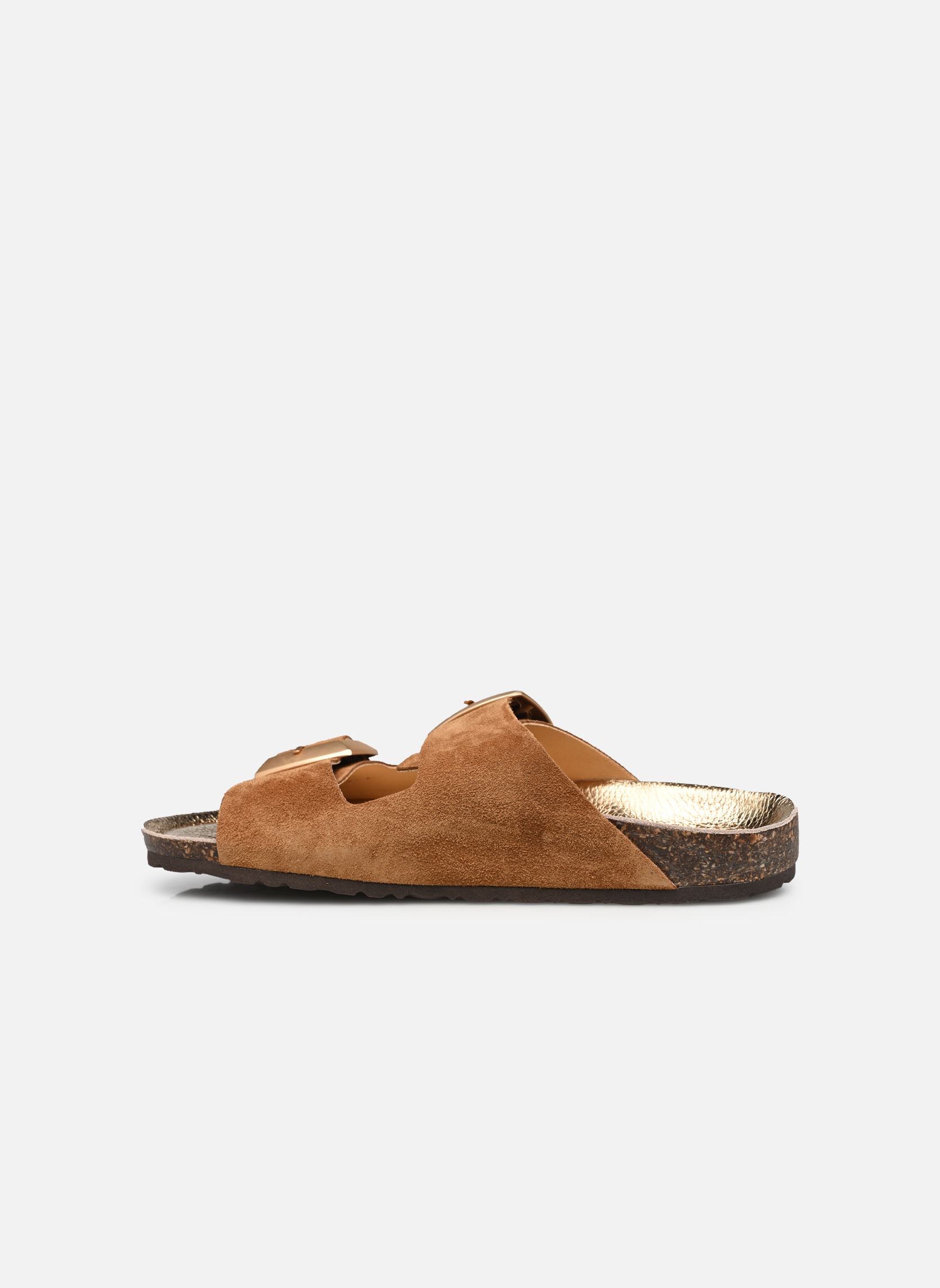 Zuecos y mules Ascoli mujer marrón Semerdjian Zuecos y mules Ascoli mujer marrón CUOIO